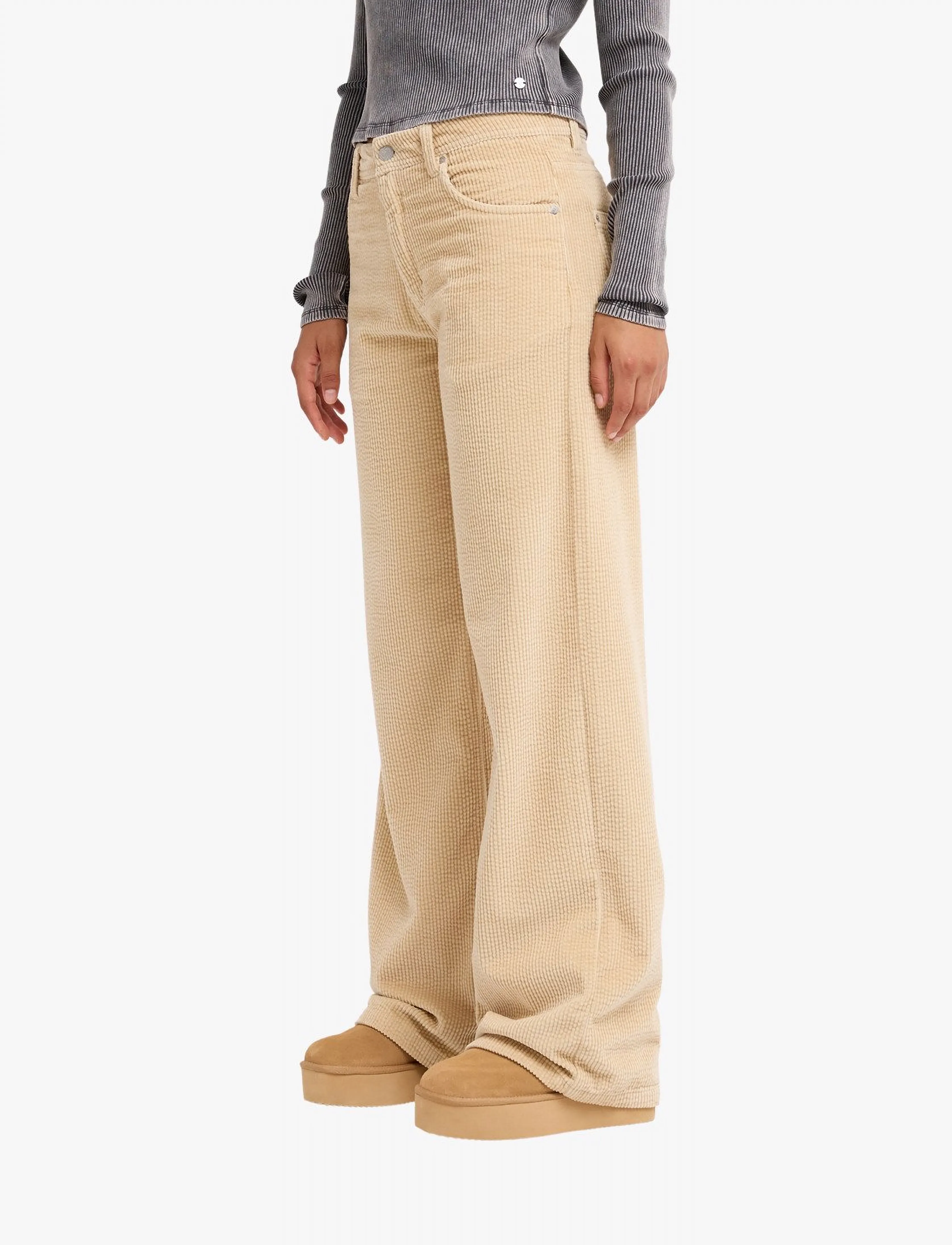 ROXY Surf Crush Cord mjukisbyxor dam – bild 4