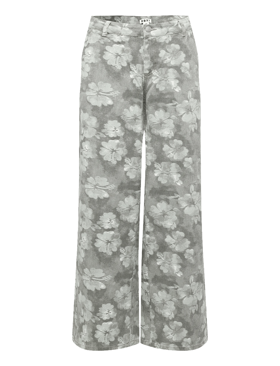 Roxy - OWN THE SPACE - casual byxor - oil green blurry - 1