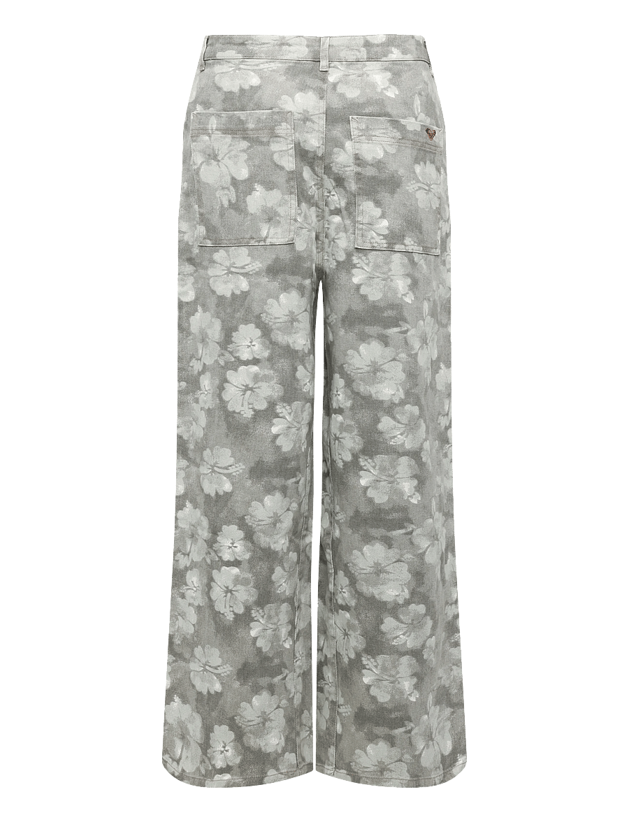 Roxy - OWN THE SPACE - casual byxor - oil green blurry - 2