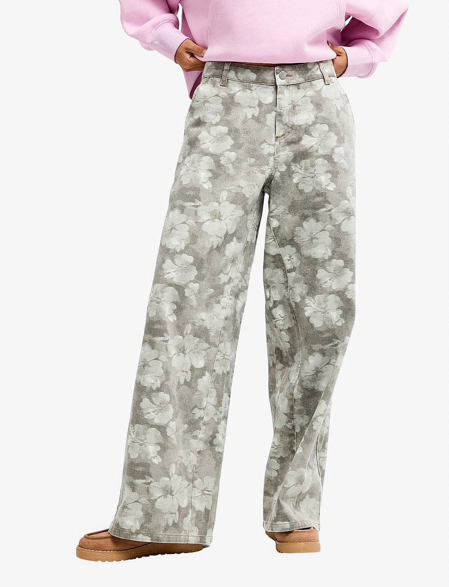 Roxy - OWN THE SPACE - casual byxor - oil green blurry - 0