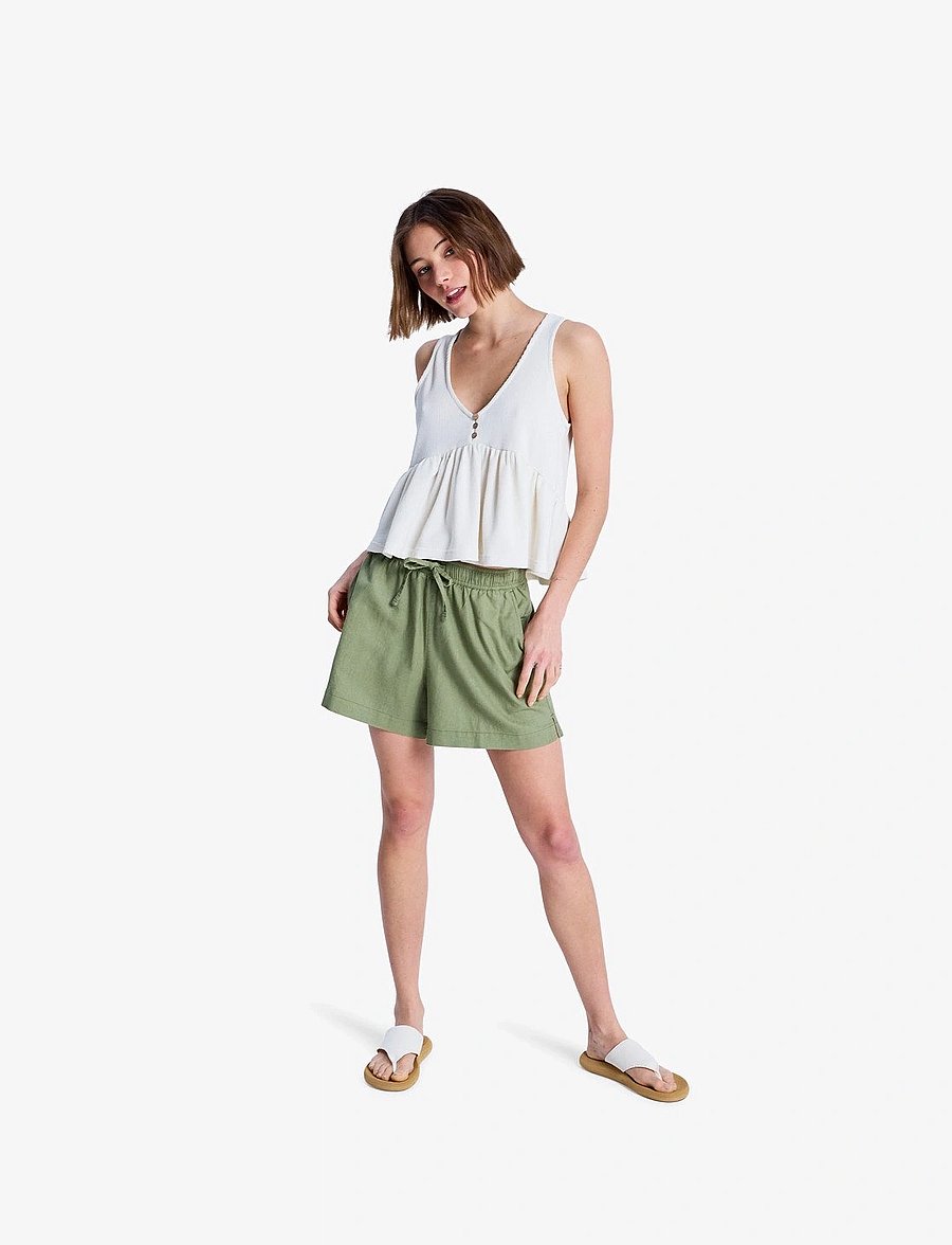Roxy - LEKEITIO BREAK MID - casual shorts - oil green - 4