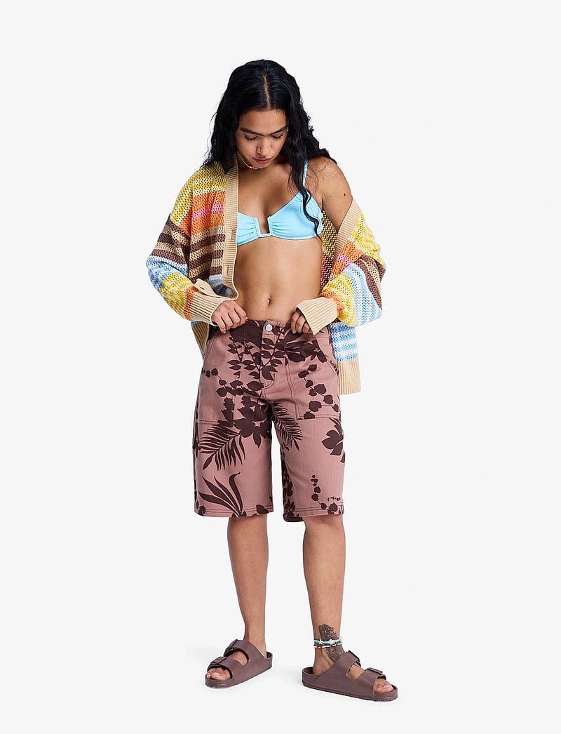 Roxy - FAVORITE MOMENT SHORT - afslappede shorts - brownie sweet mai - 4