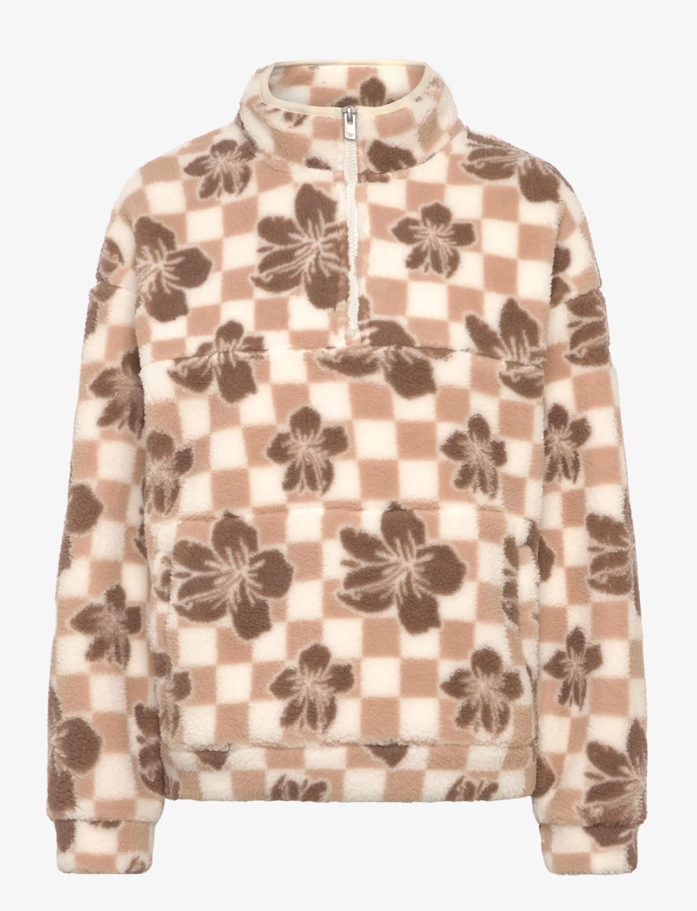 Roxy - JIVE TALKING BONDED - fleece & midlayer - egret hibi square - 1