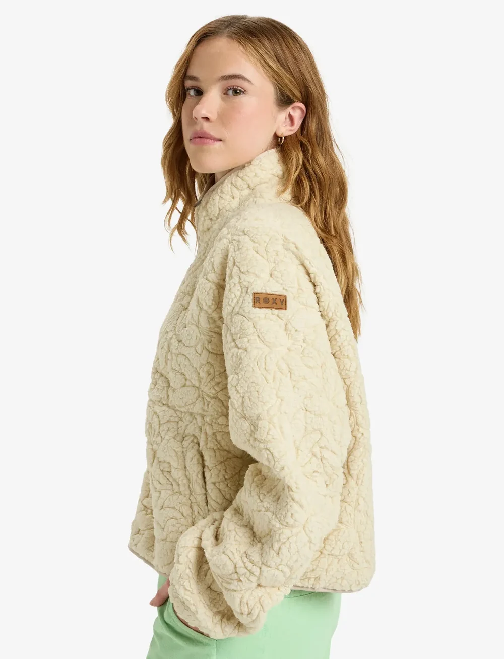 Roxy - BLURRY CLOUD - kampsunid ja vahekihid - parchment - 5