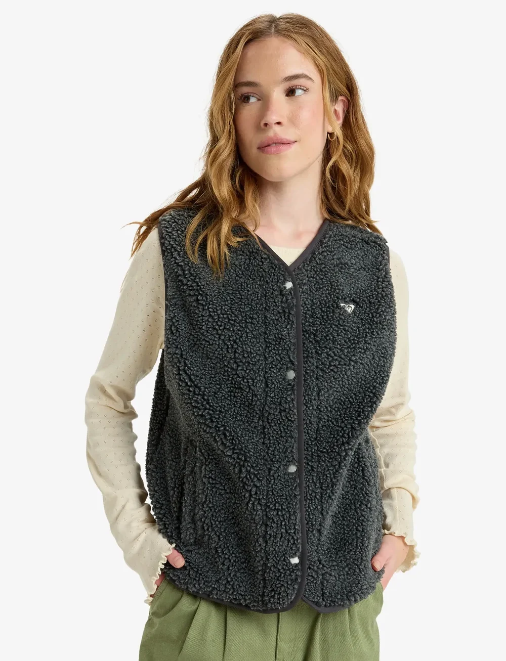 Roxy - ICONIC TOWN VEST - Õueriided - phantom - 0