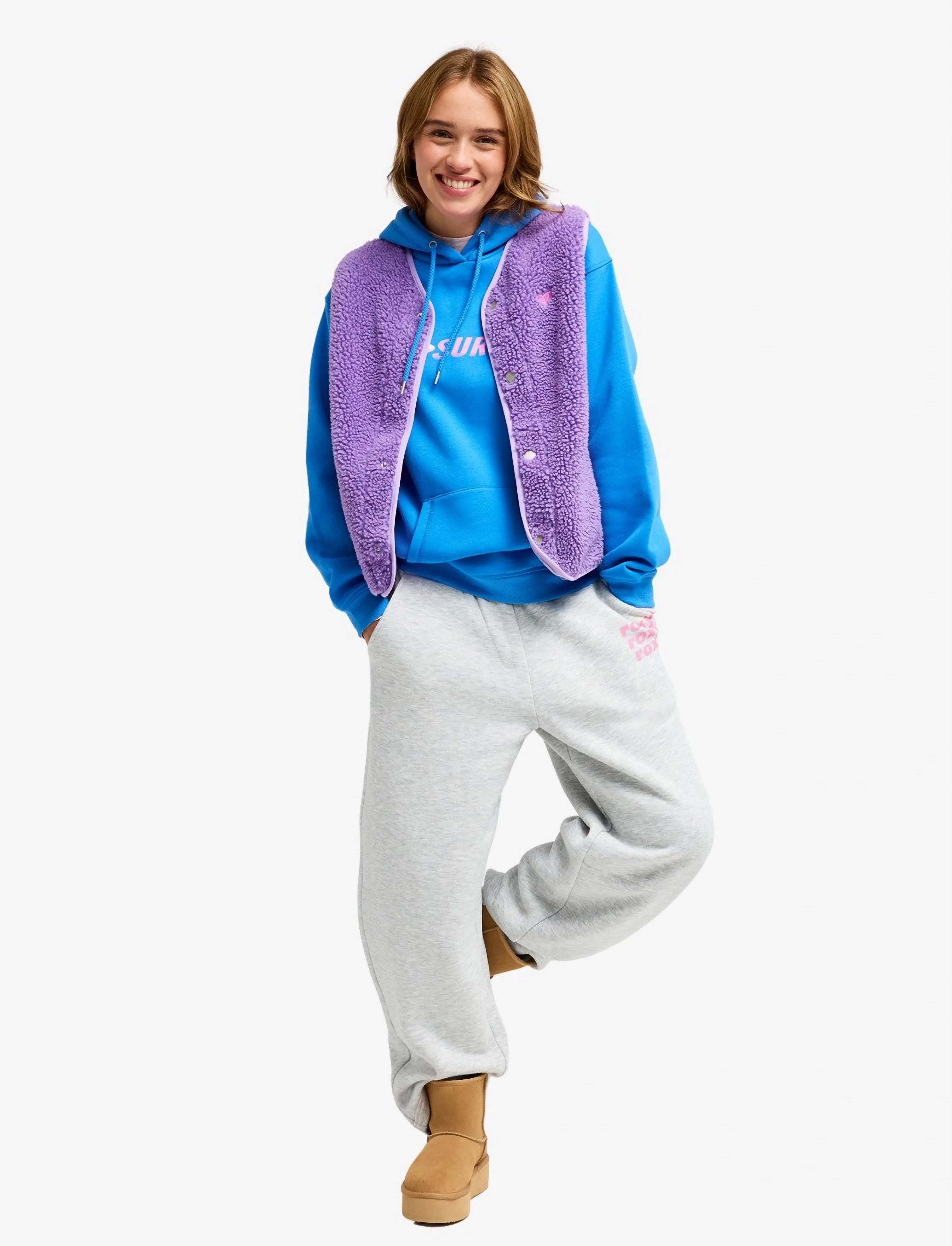 Roxy - ICONIC TOWN VEST - overtøj - viola - 4