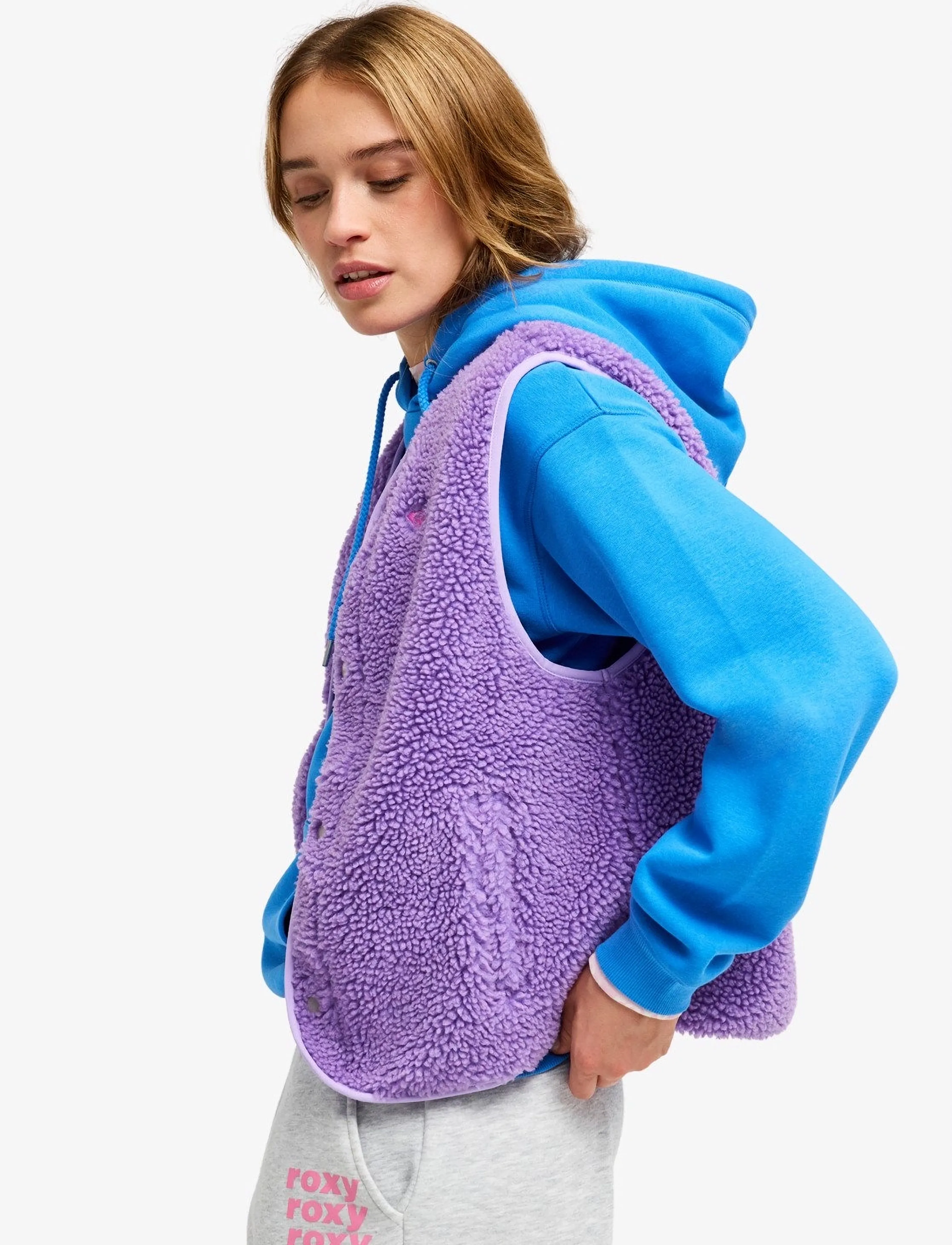 Roxy - ICONIC TOWN VEST - overtøj - viola - 5