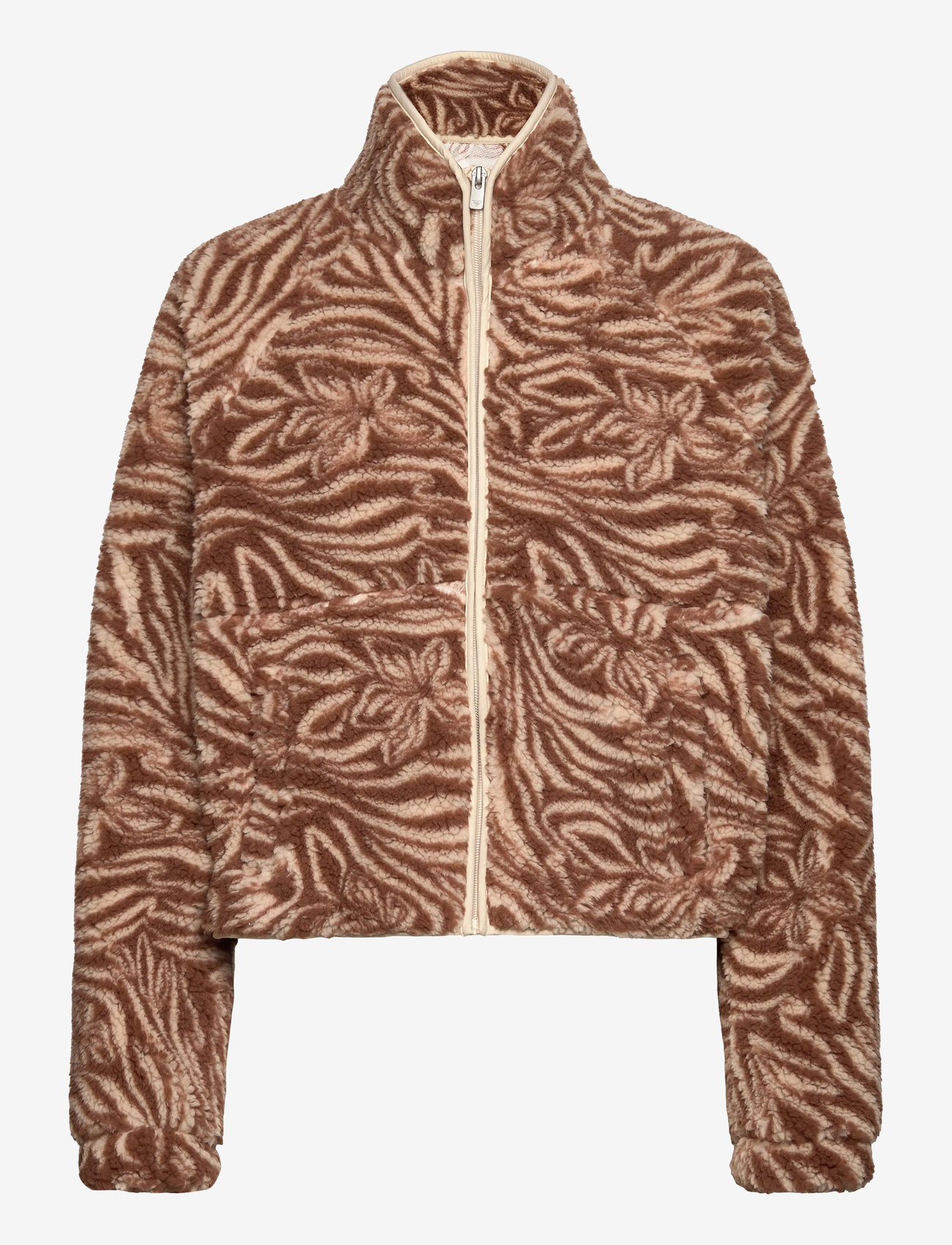 Roxy - BLURRY CLOUD PRINT - mid layer jackets - parchment animal floral big - 0