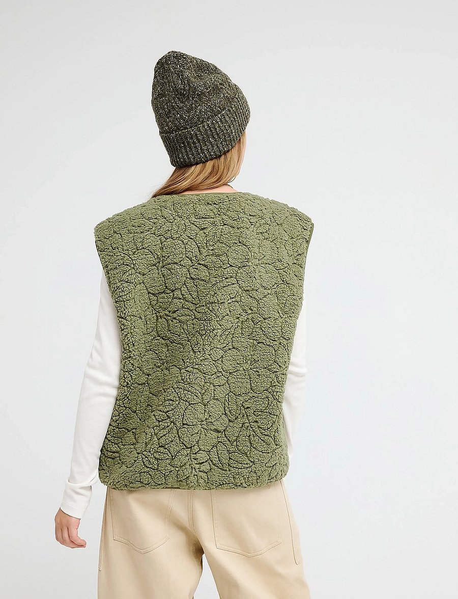 Roxy - BEST TOWN VEST - outdoor - oil green outline mo - 3