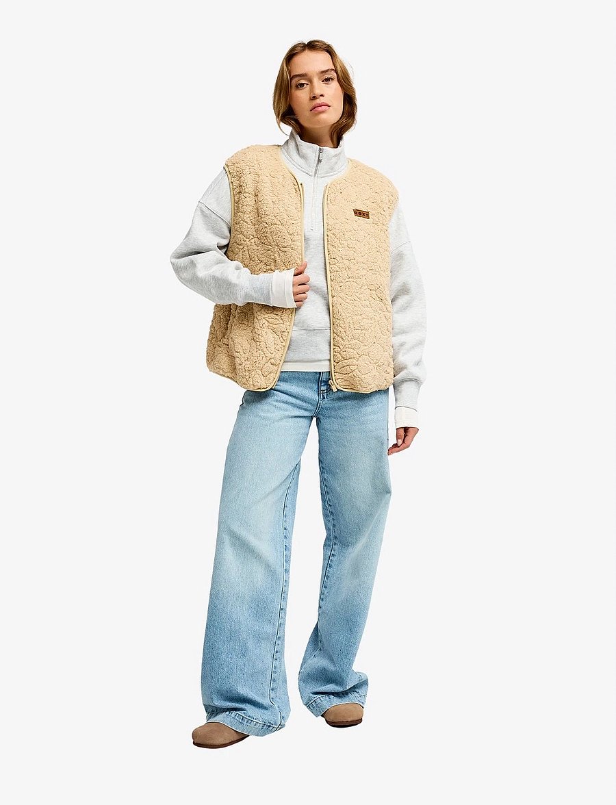 Roxy - BEST TOWN VEST - Õueriided - peeble outline mo - 4