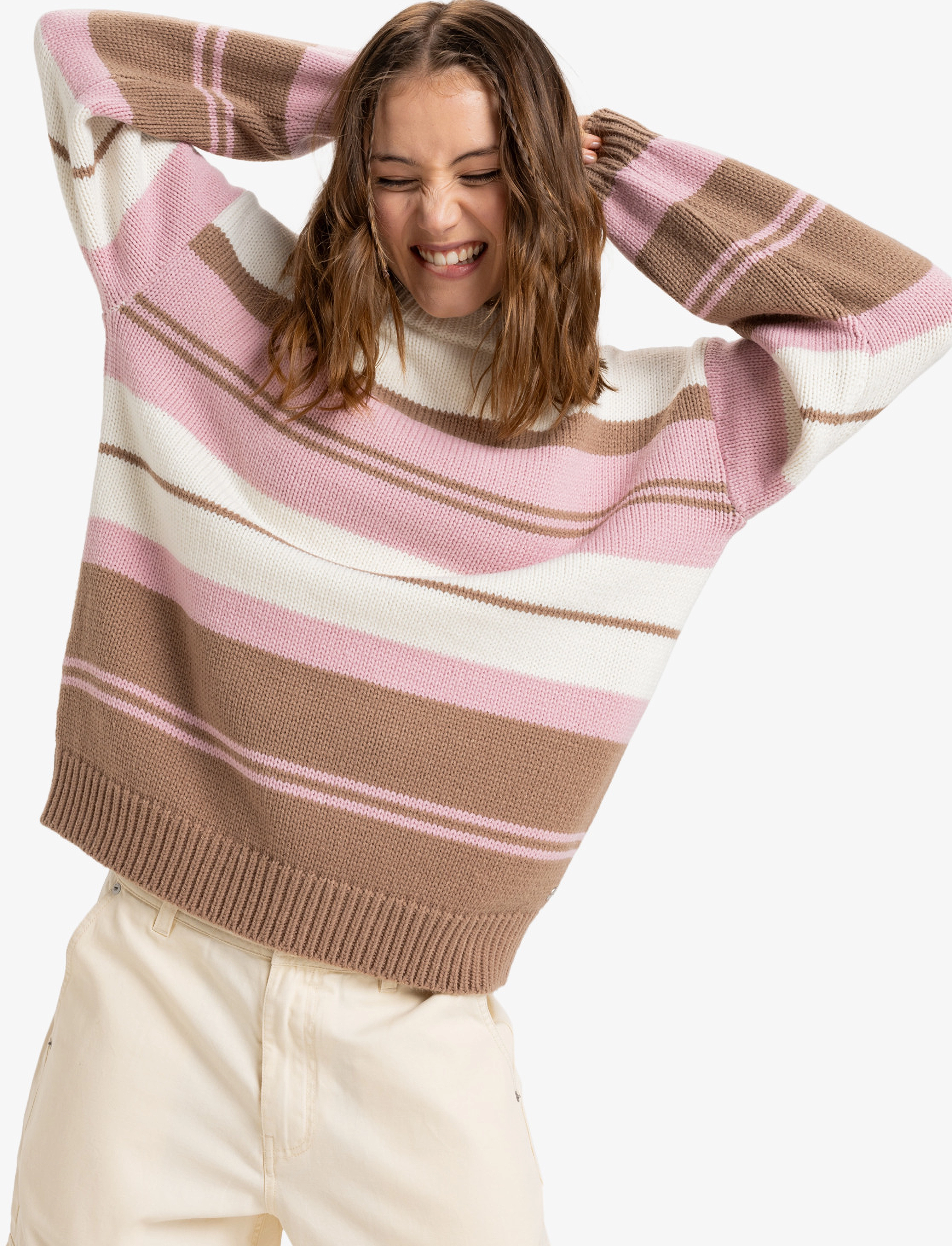 Roxy Love Again, XL, Sport Sweatshirts & Hoodies, Mehrfarbig/gemustert - Knitwear, Frauen