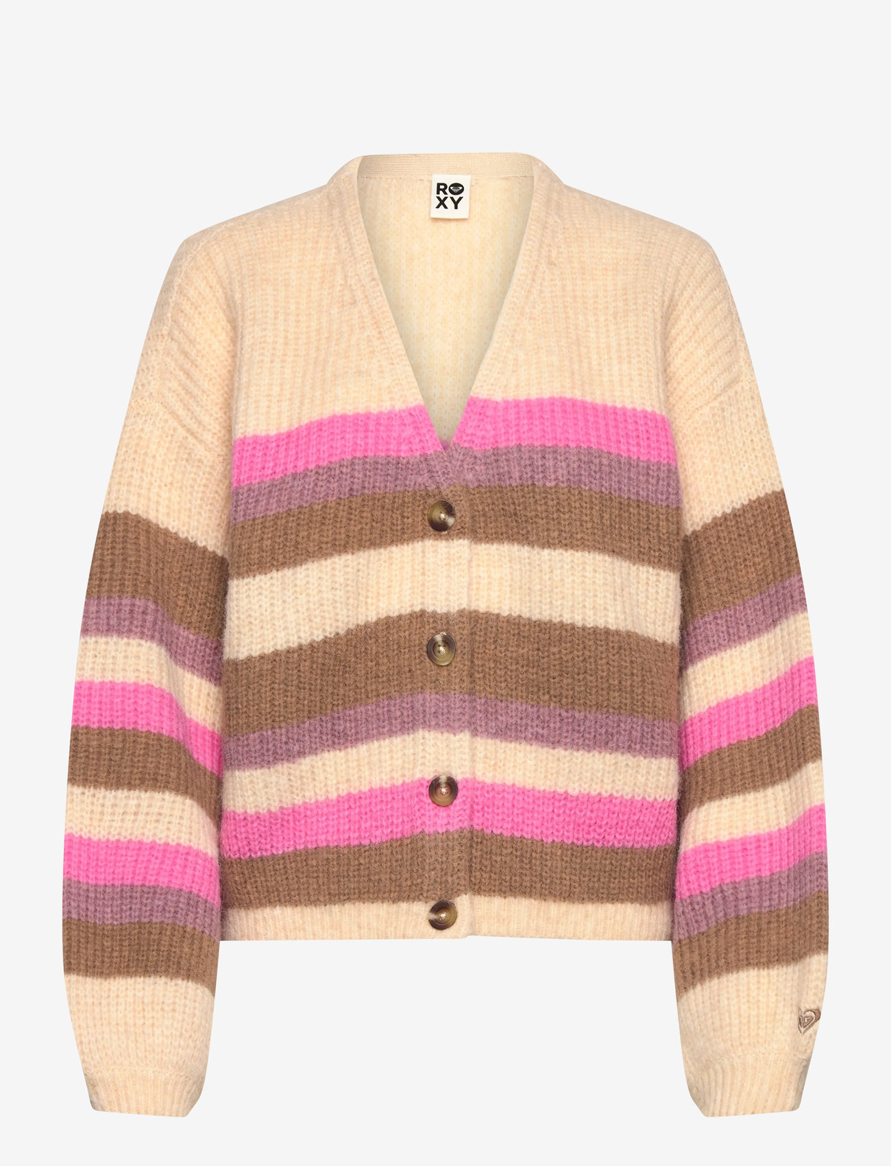 Roxy - MARBLE TILES STRIPE - strik - parchment - 0