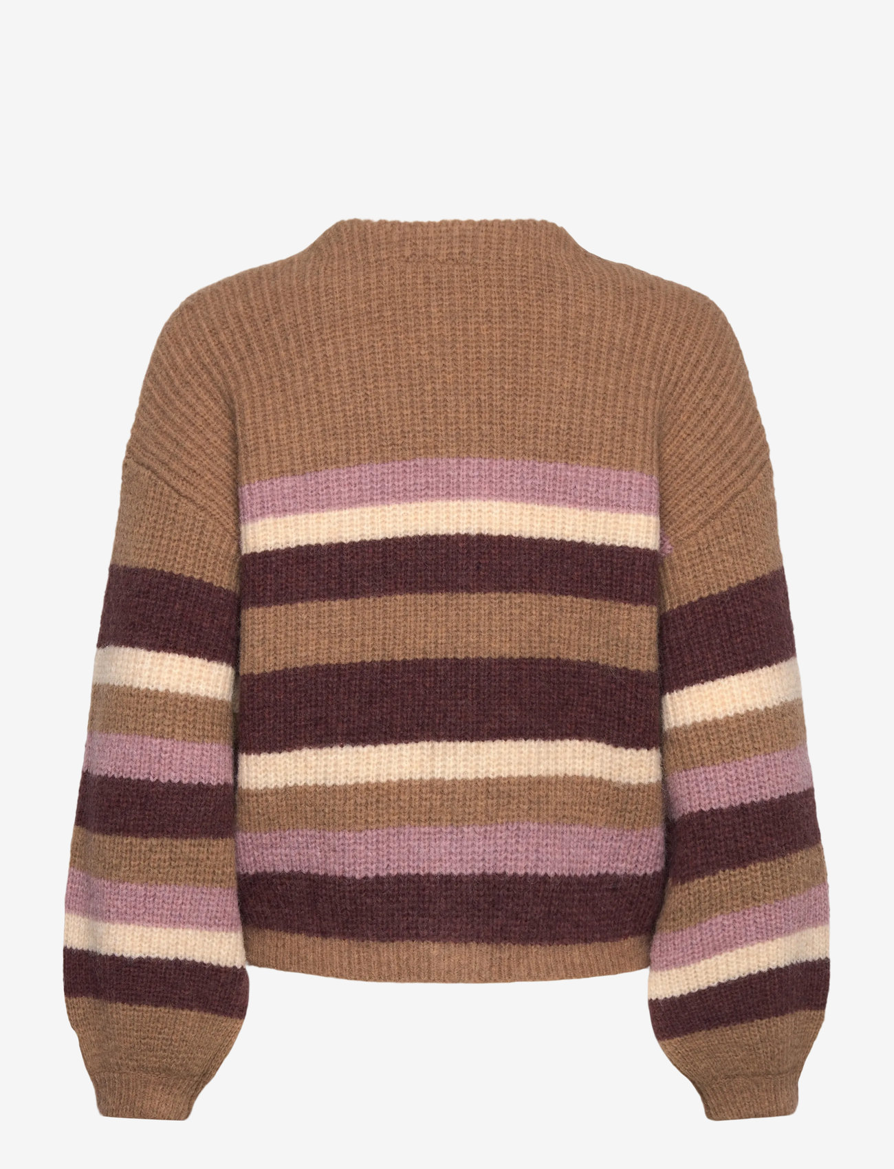 Roxy - MARBLE TILES STRIPE - knitwear - woodsmoke - 1
