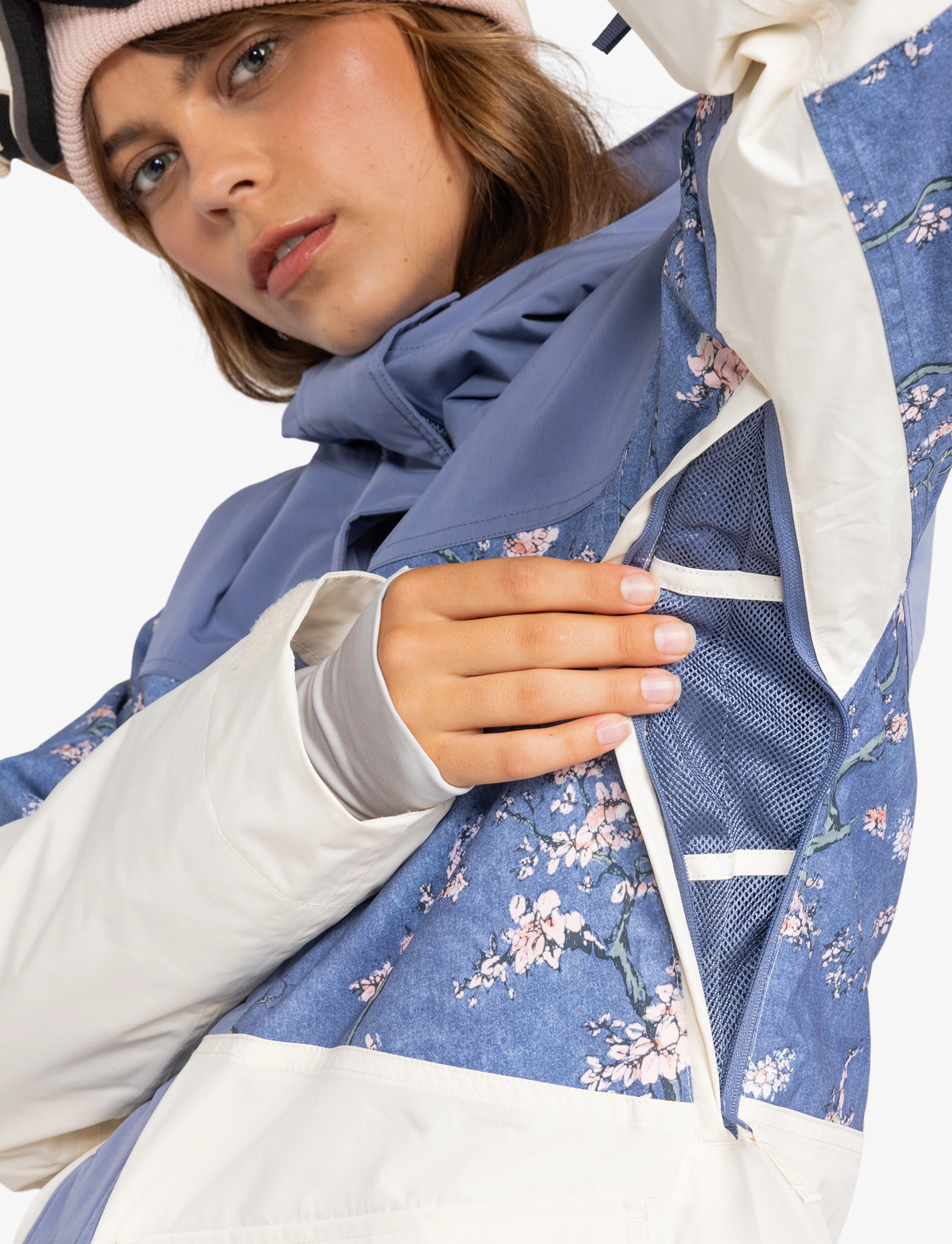 Roxy - CHLOE KIM PARKA JK - skijakker - wild wind chloe blossom - 3