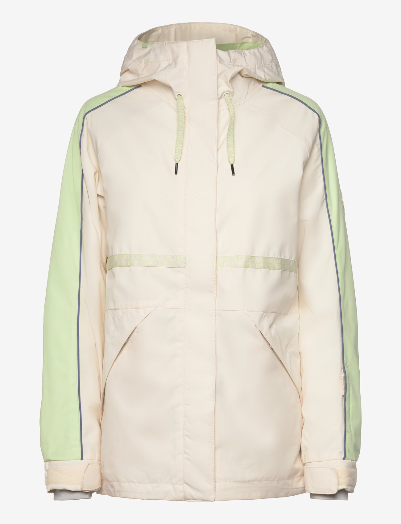 Roxy - HIGHRIDGE HOODIE JK - buttercream - 0