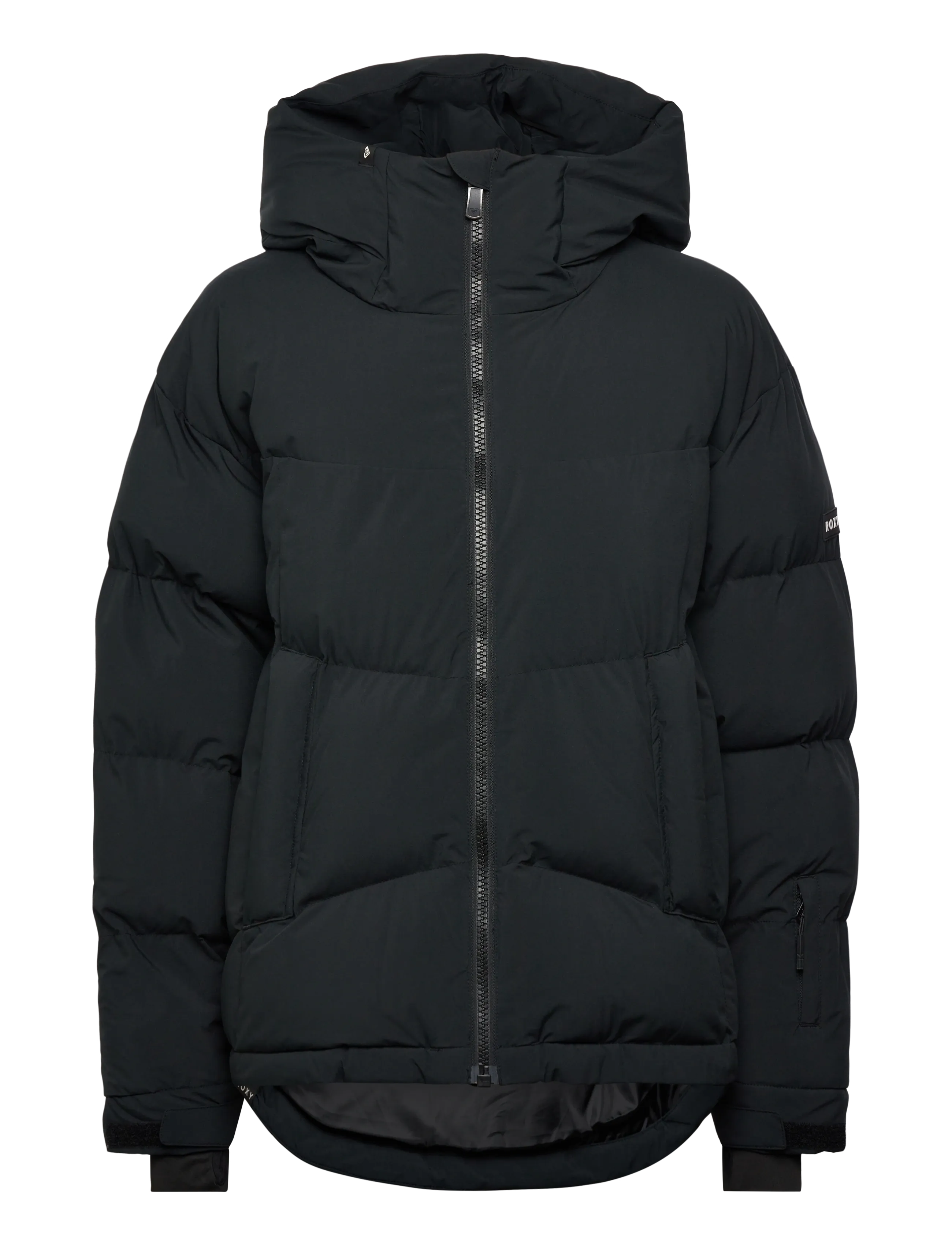 Roxy ALOFTED PUFFY JK - Vestes de ski - TRUE BLACK / black