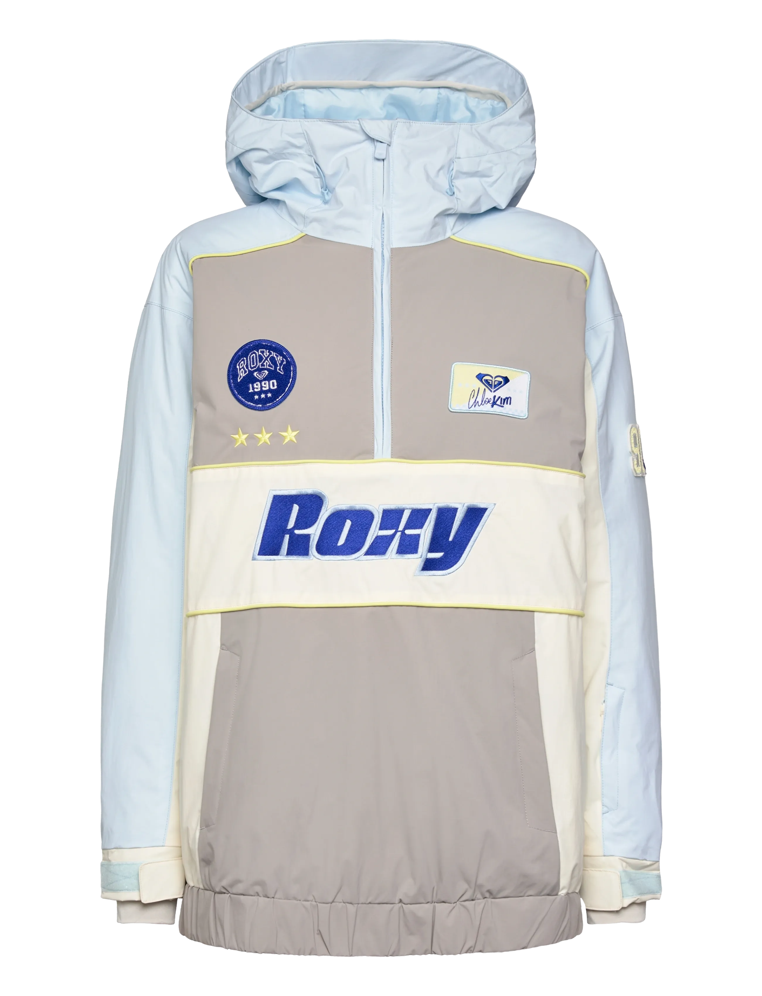 ROXY Chloe Kim Anorak Jk Grau - M - Damen