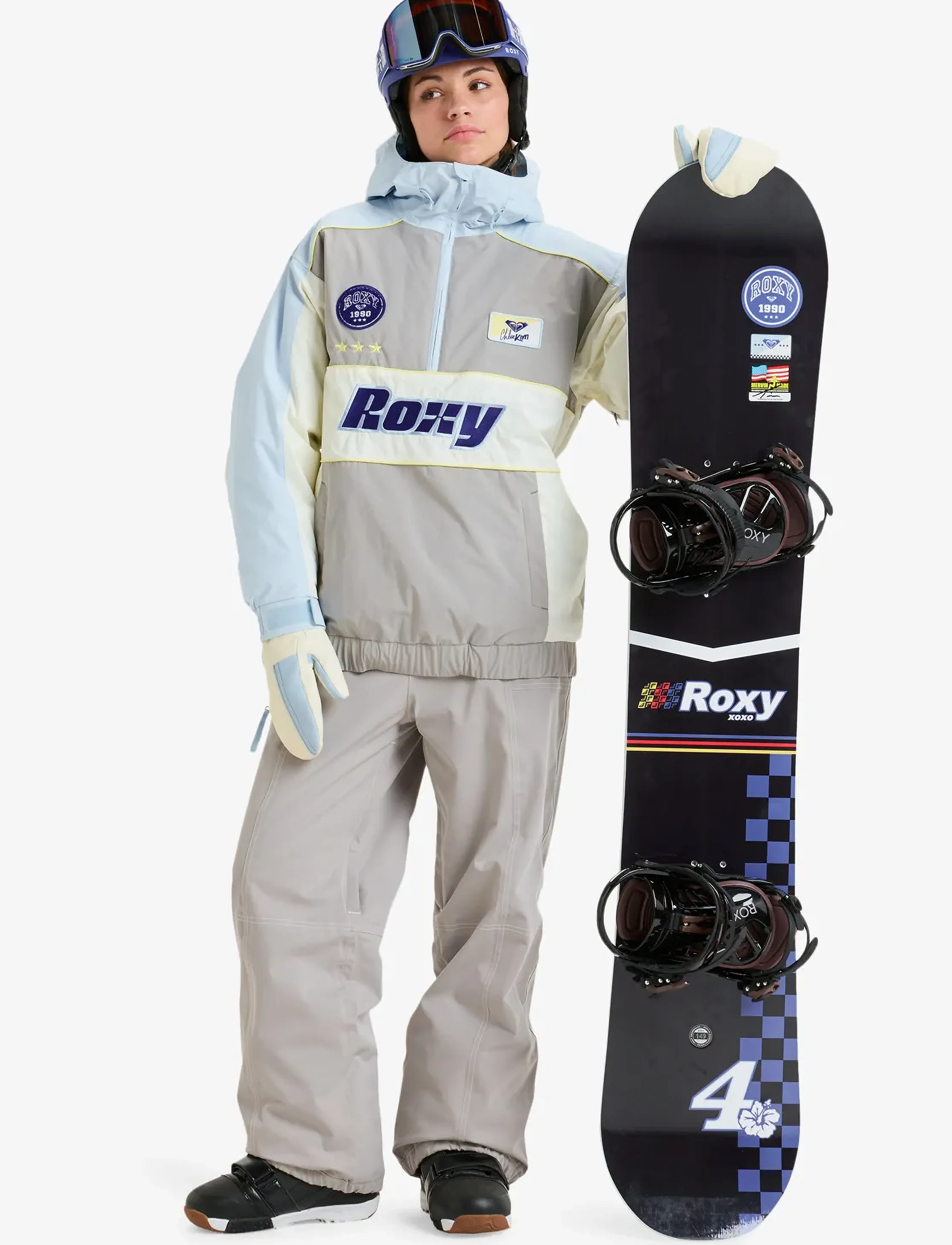 Roxy - CHLOE KIM ANORAK JK - sport - ash - 4