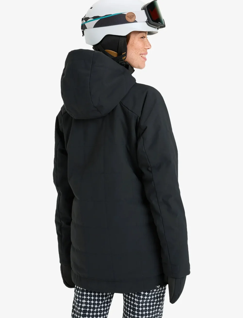 Roxy - RADIANT LINES OVERHEAD JK - ski-kleidung - true black - 3