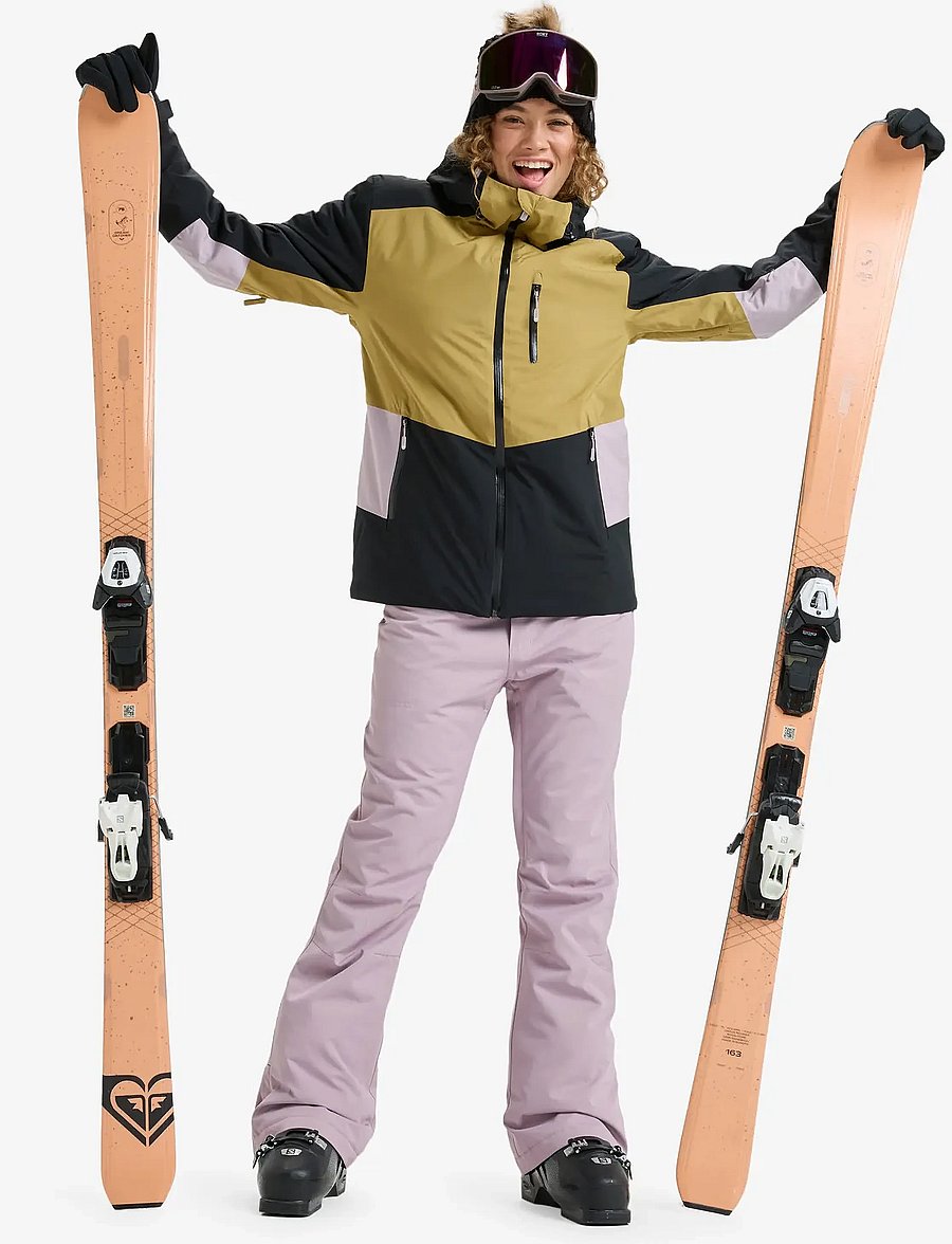 Roxy - STORMDASH JK - vêtements de ski - fennel seed - 4