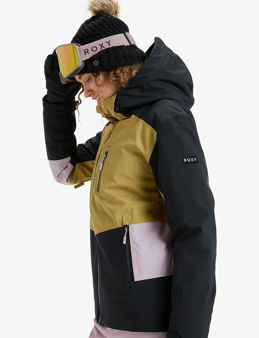 Roxy - STORMDASH JK - vêtements de ski - fennel seed - 5