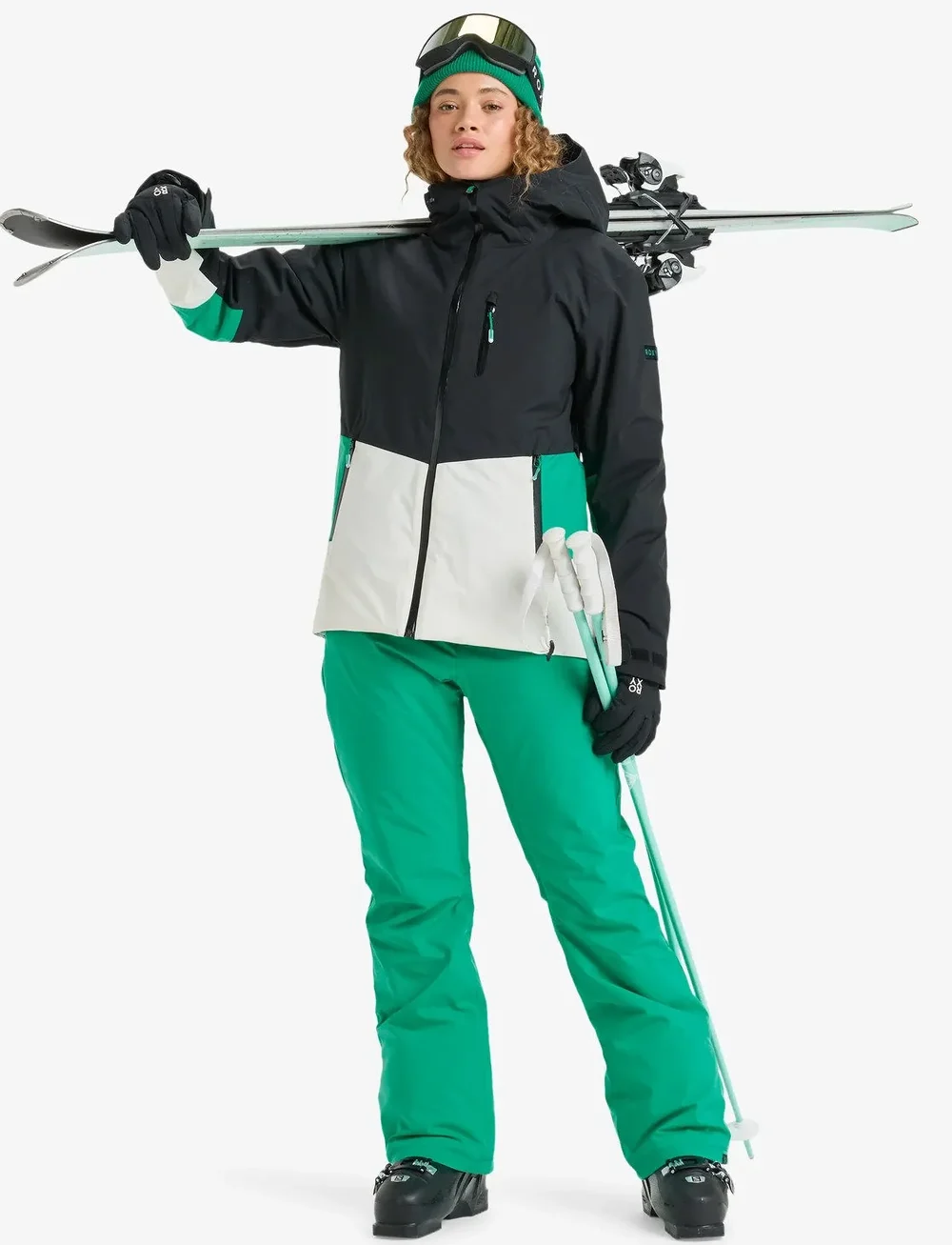 Roxy - STORMDASH JK - skitøj - true black - 4