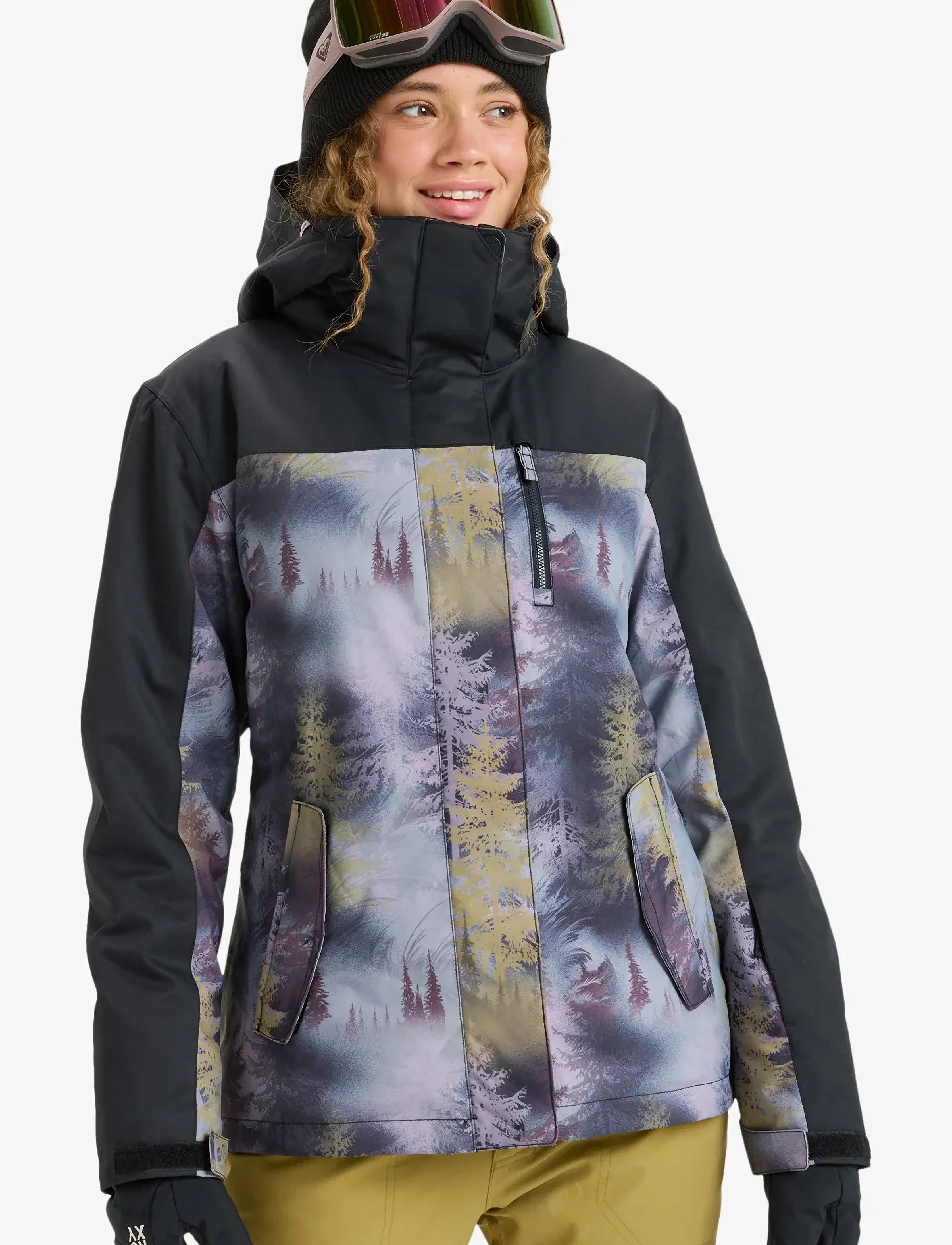 Roxy Roxy Jetty Block Jk, M, Black, Sport Jackets > Sport Ski Jackets, Dame