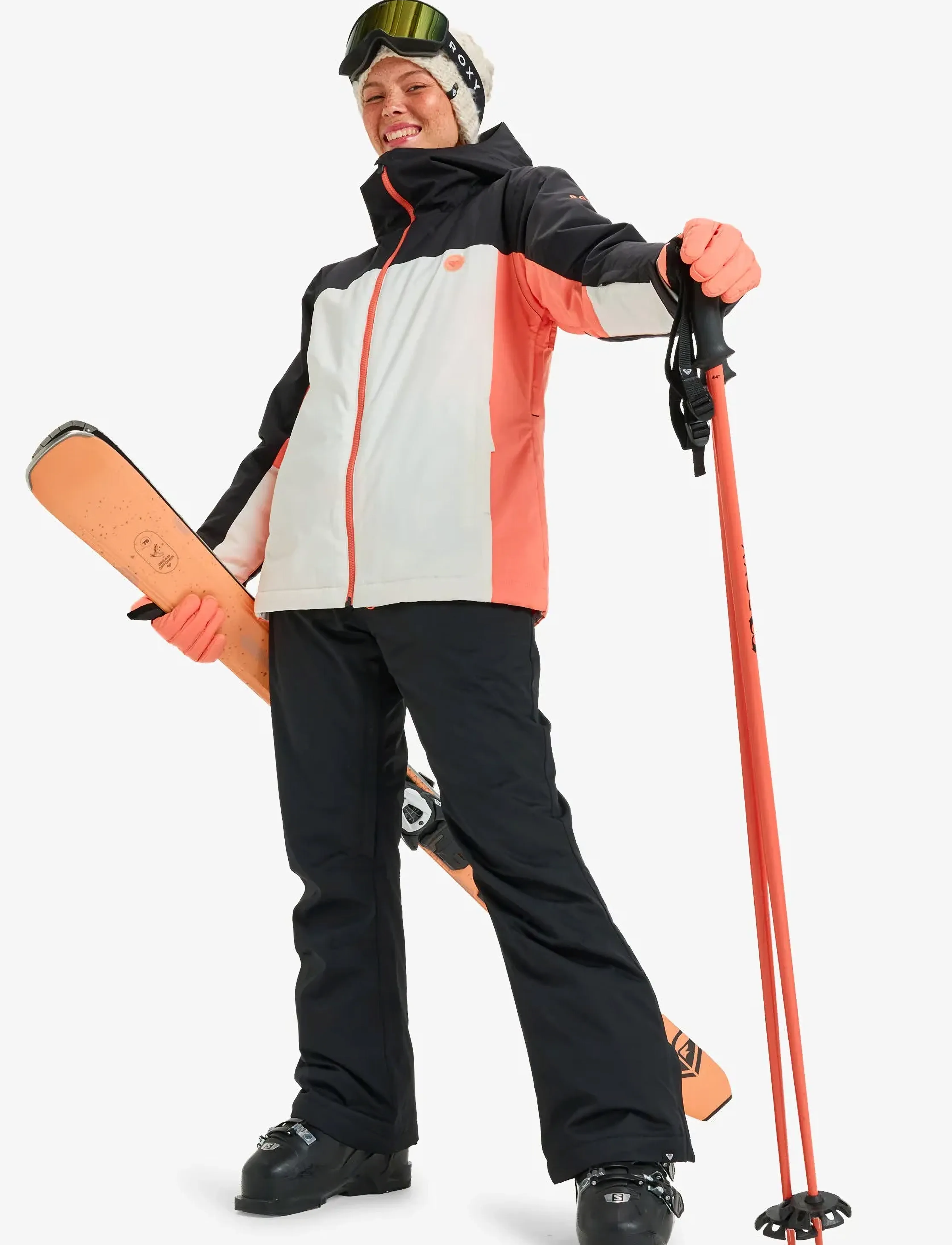 Roxy - GALAXY JK - skijacken - true black - 4
