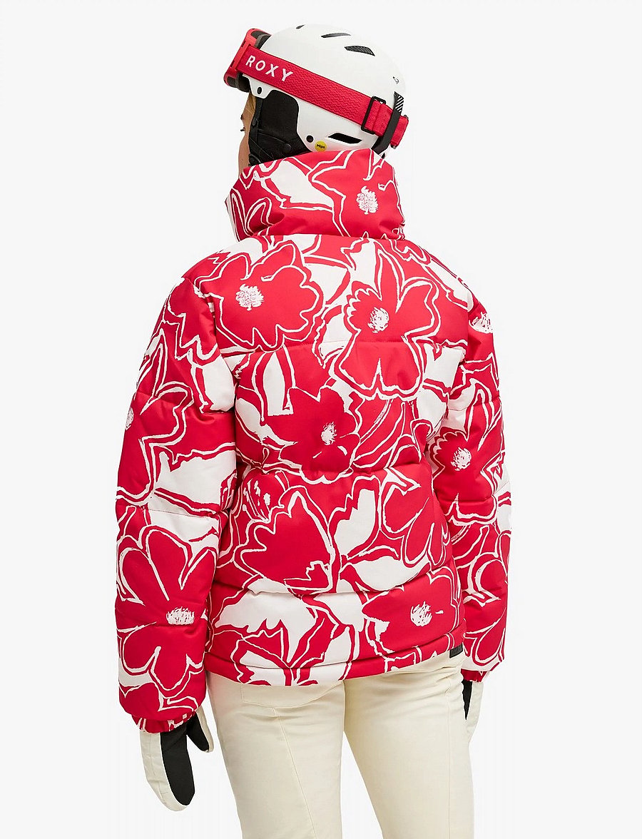 Roxy - SNOW WINTER REBEL JK - ski-kleidung - barberry floral flurries - 2