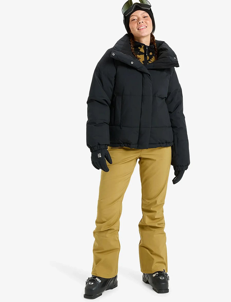Roxy - SNOW WINTER REBEL JK - suusariietus - true black - 4