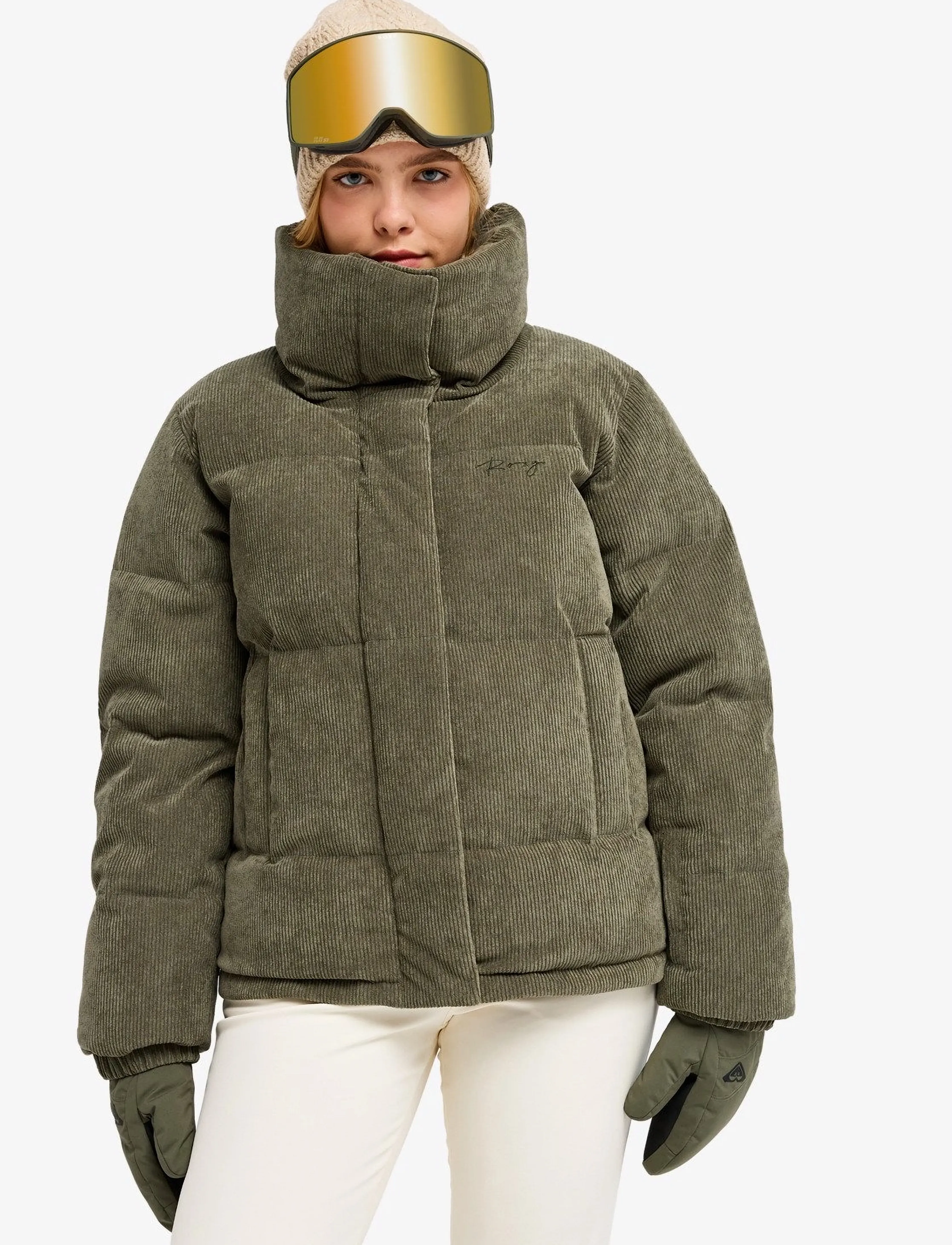Roxy - SNOW WINTER REBEL CORD JK - beetle - 0