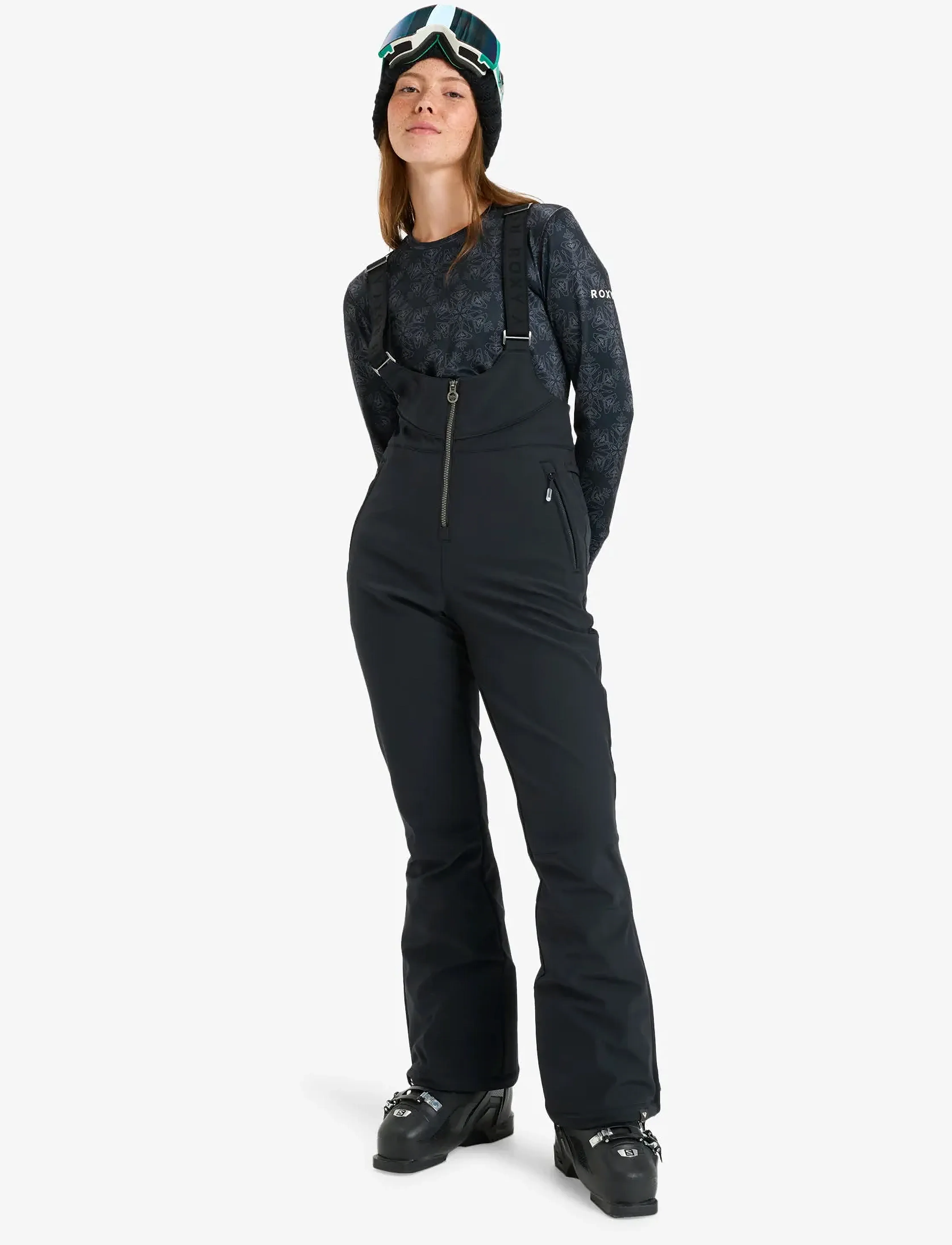 Roxy - SUMMIT BIB PT - suusariietus - true black - 4