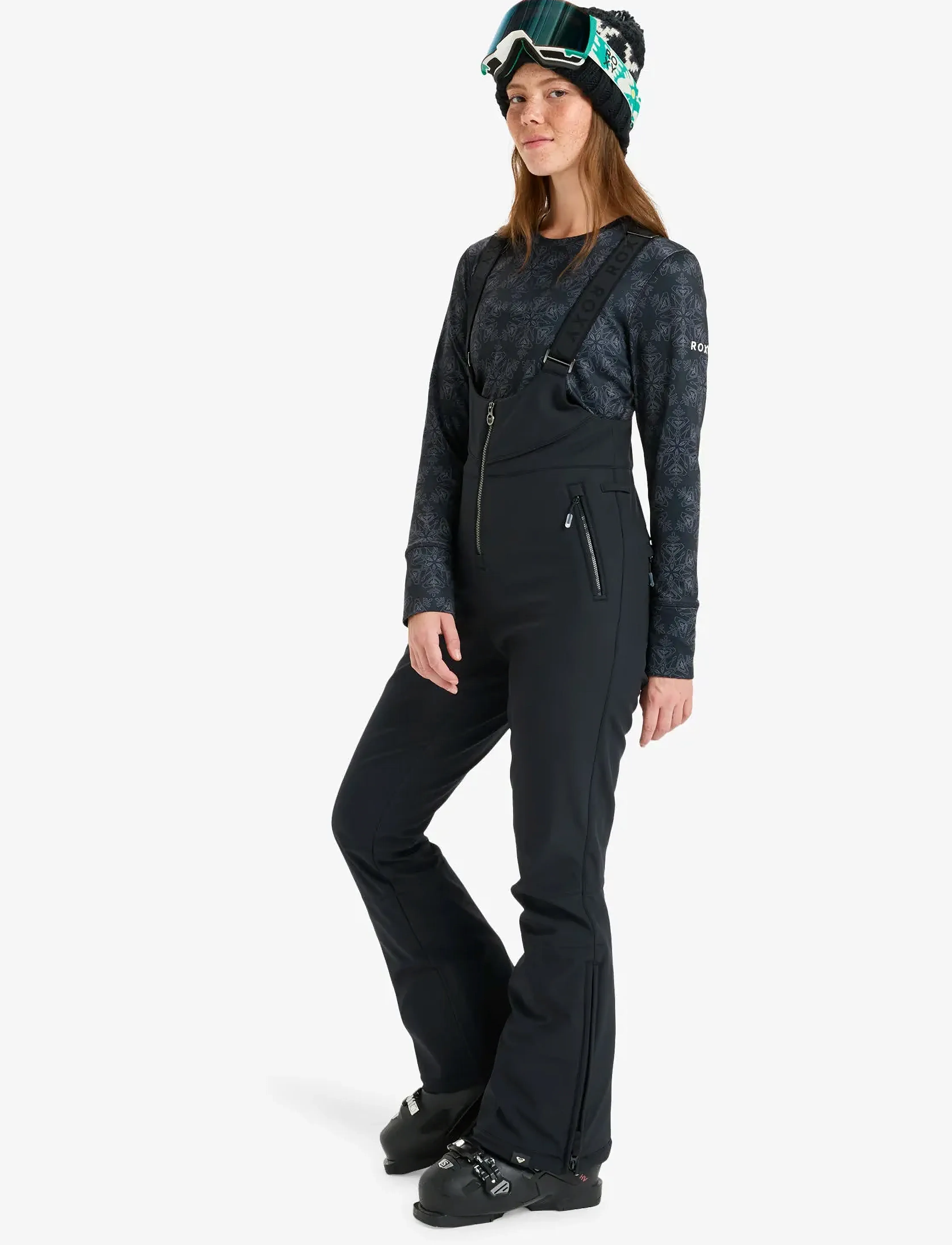 Roxy - SUMMIT BIB PT - suusariietus - true black - 5