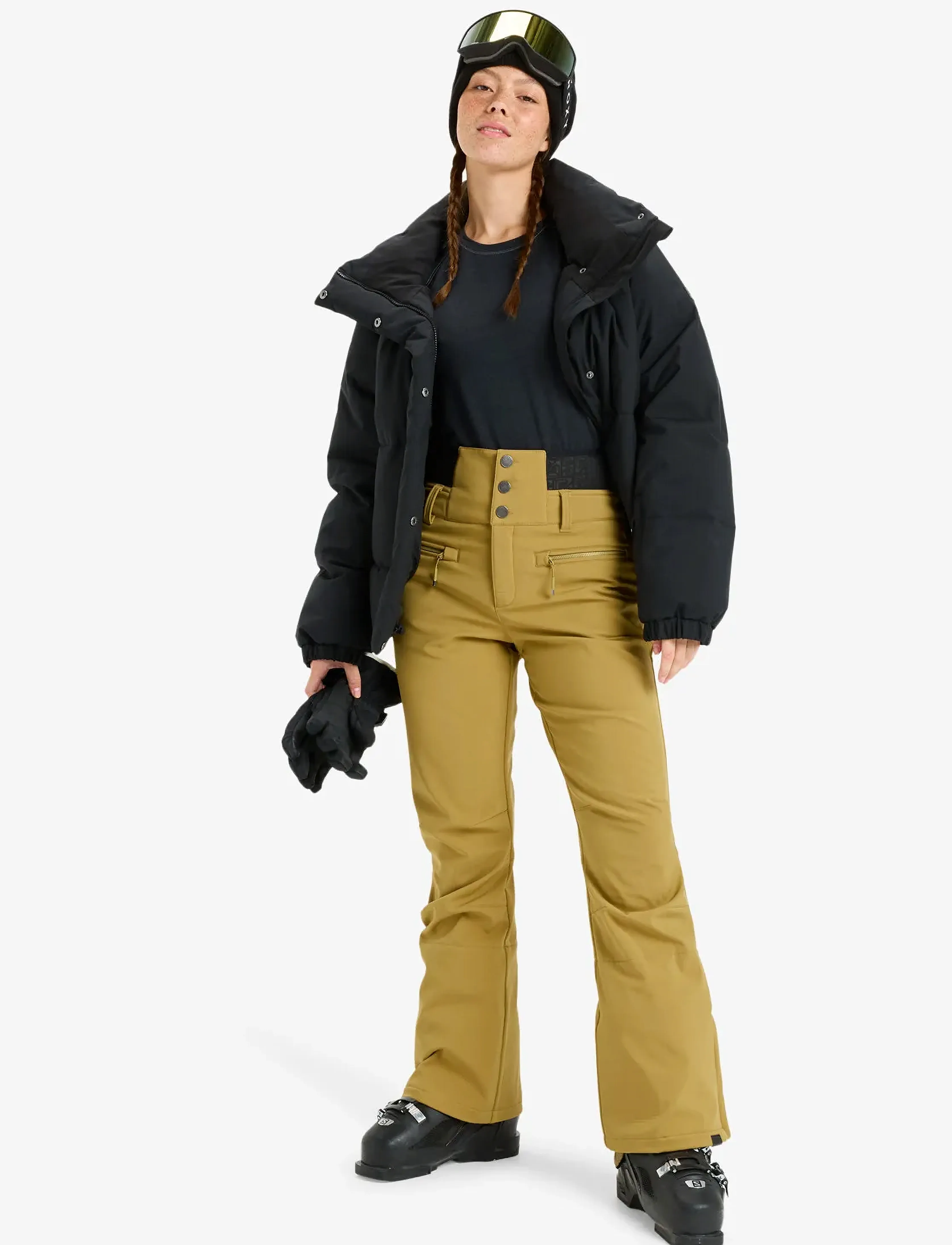 Roxy - RISING HIGH PT - ski broek - fennel seed - 4