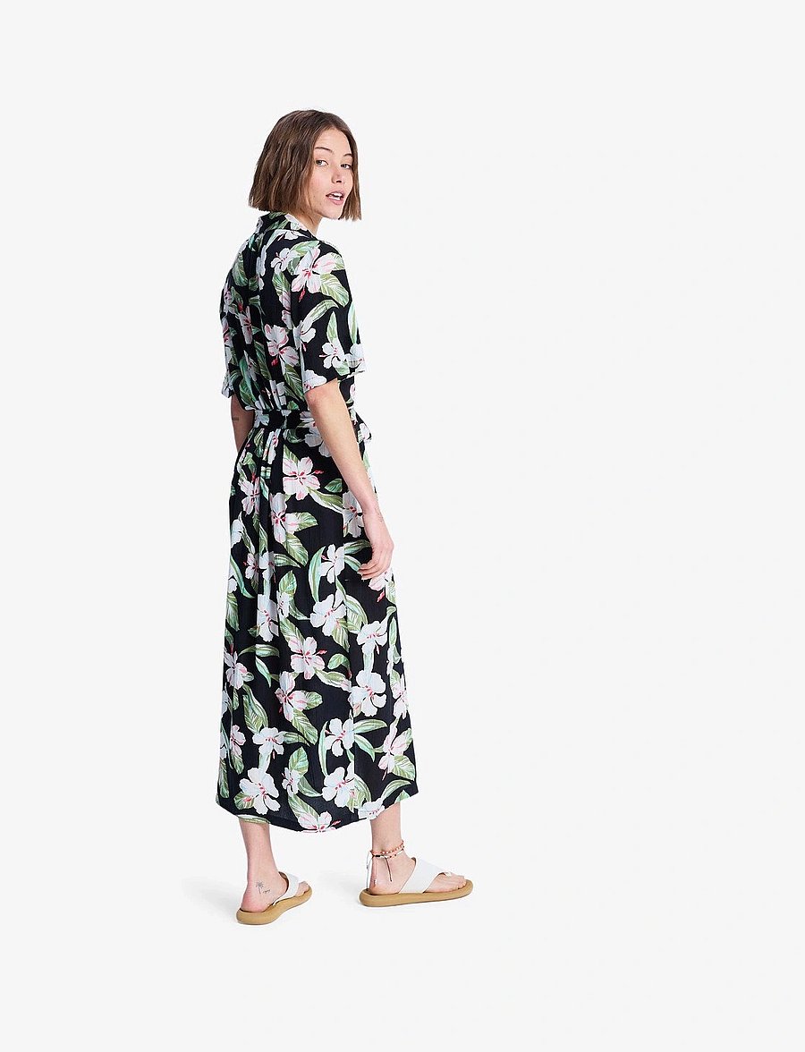 Roxy - ISLAND ESCAPE PRINTED - kleider & röcke - anthracite spring charming - 4