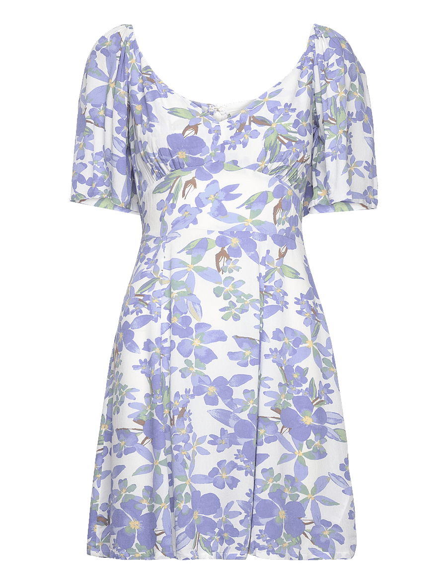 Roxy - MERCADO MINI CREPE - kleider & röcke - egret artsy floral - 1
