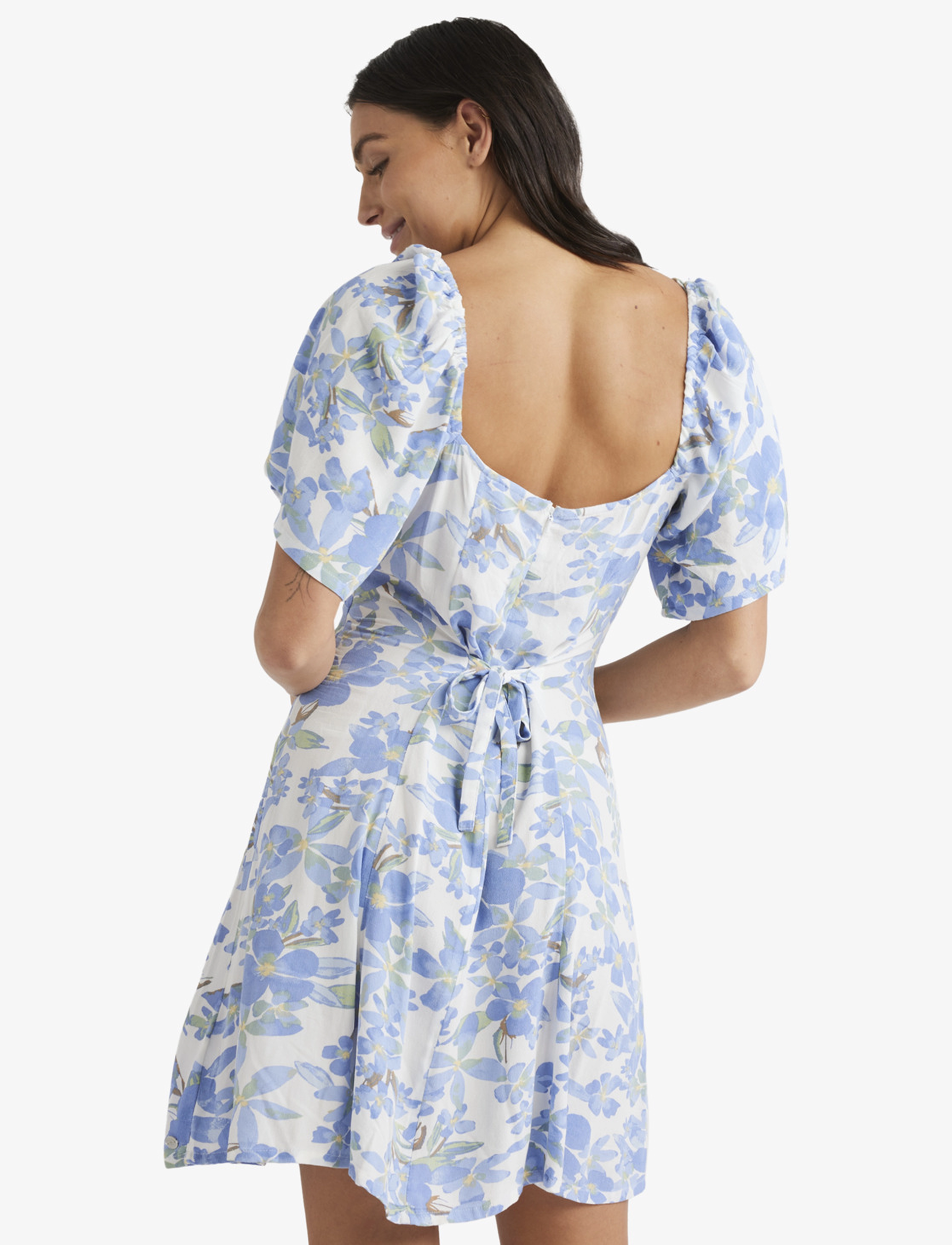 Roxy - MERCADO MINI CREPE - egret artsy floral - 3