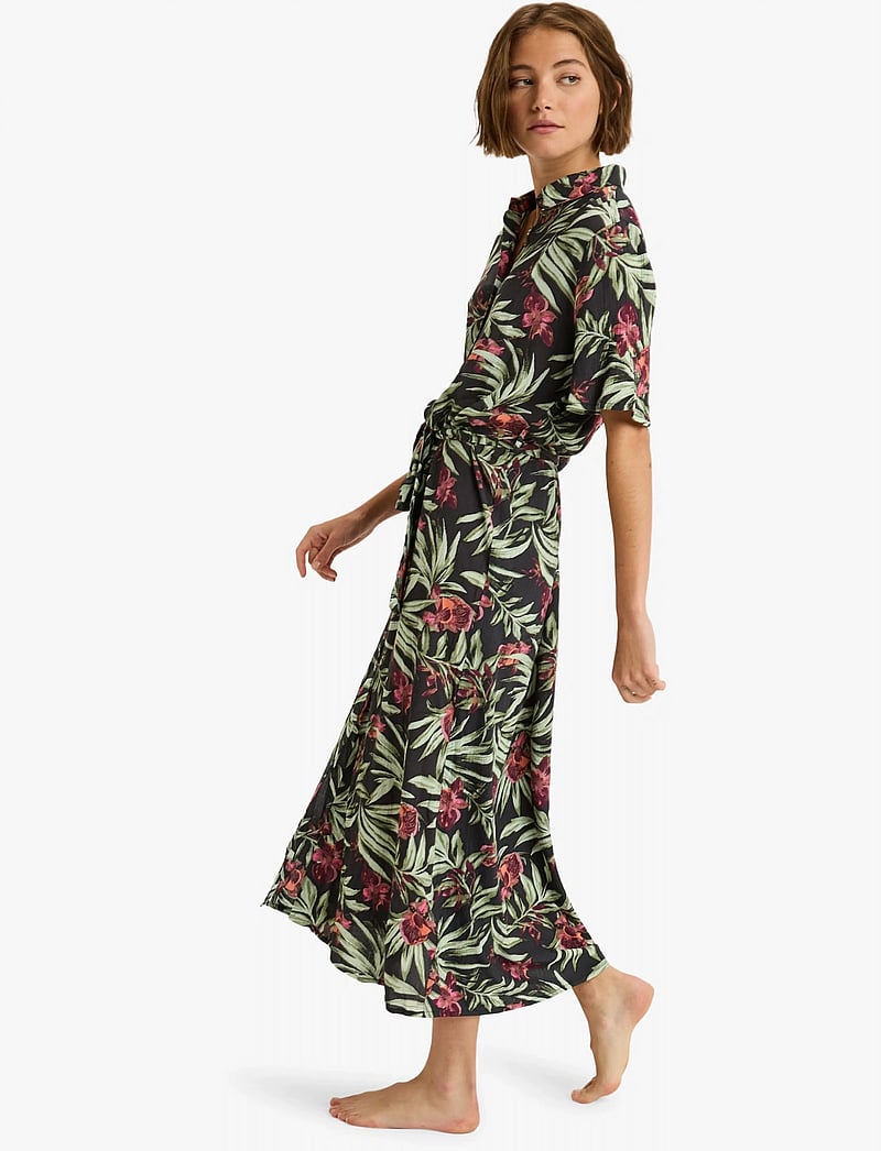 Roxy - ISLAND ESCAPE PRINTED - kjoler & nederdele - phantom wind swept floral crin - 5