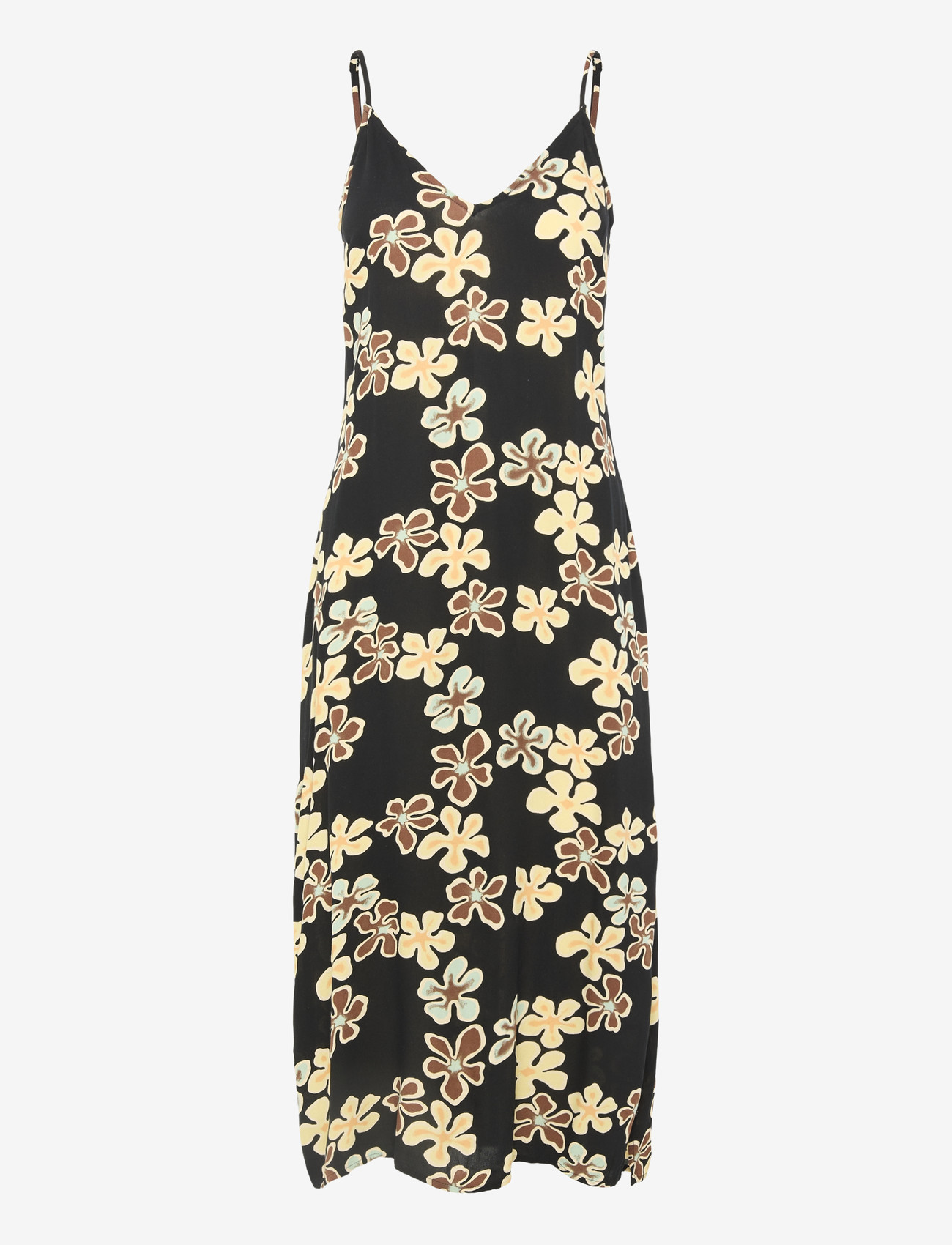 Roxy - STAY SUNNY SLIP DRESS - kjoler & nederdele - anthracite nostalgic feels - 1