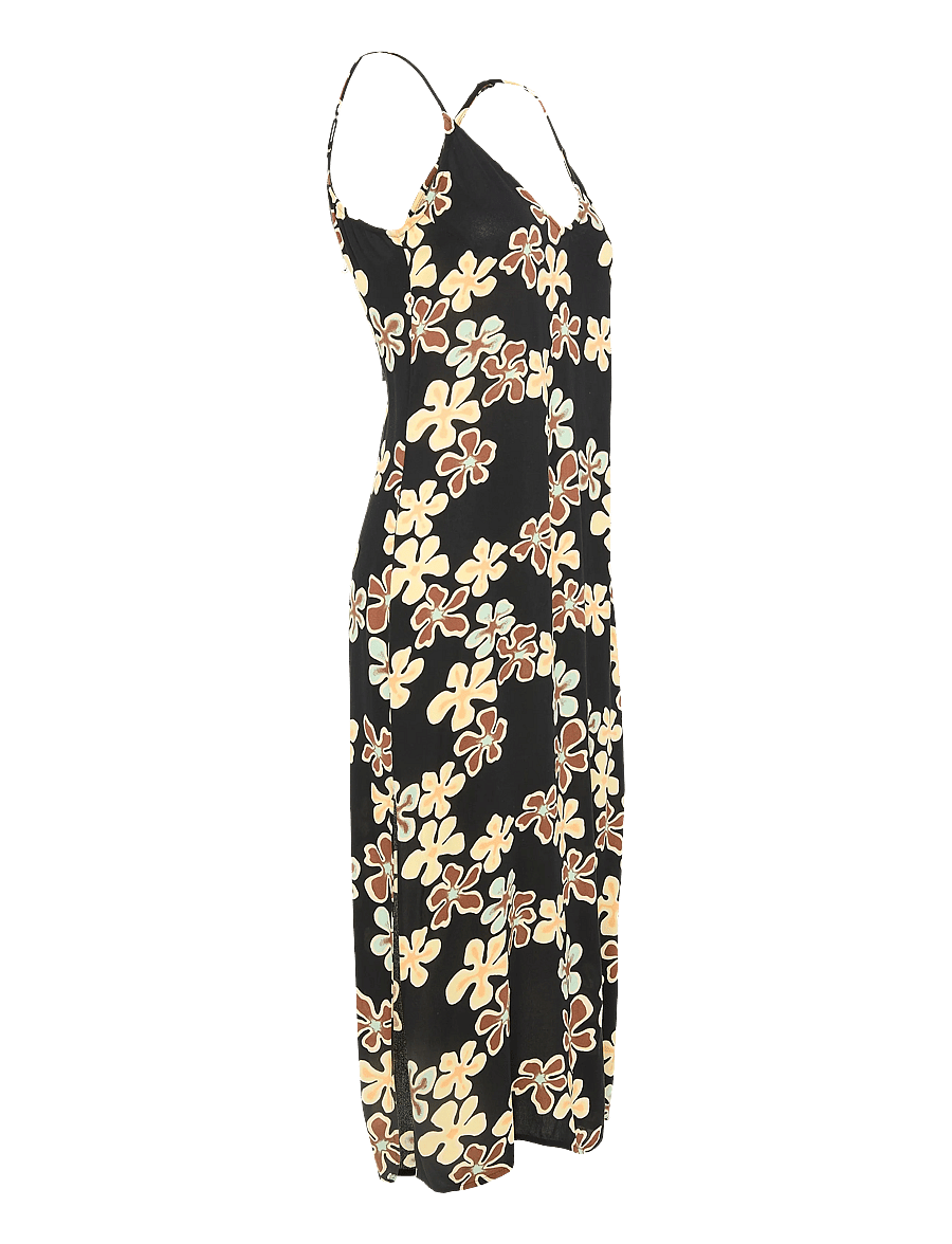 Roxy - STAY SUNNY SLIP DRESS - kleider & röcke - anthracite nostalgic feels - 3