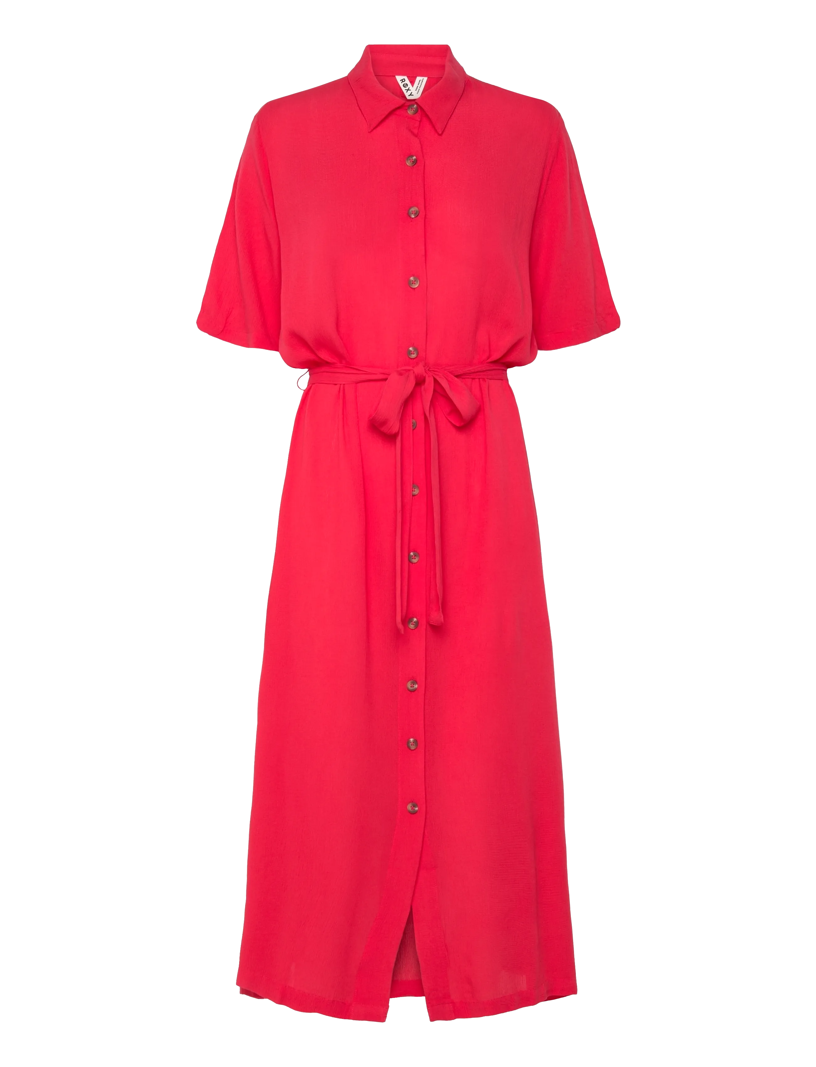 Roxy ISLAND ESCAPE SOLID - Kleidid - HIBISCUS / red