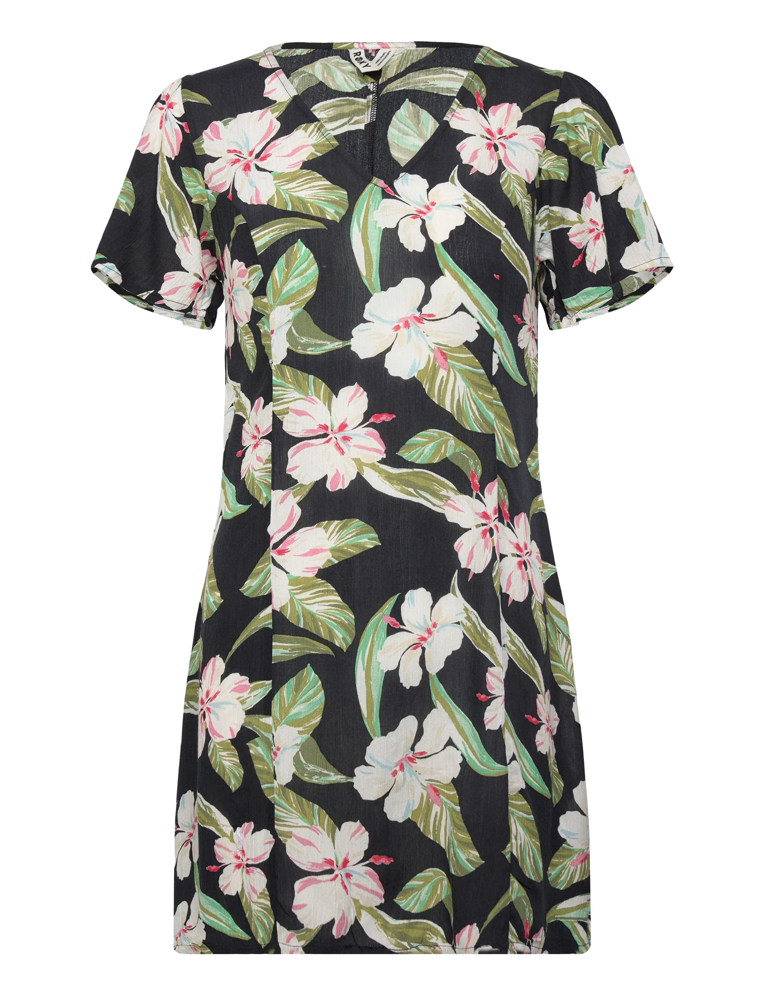 Roxy FRESH BREEZE MINI - Kleidid - ANTHRACITE SPRING CHARMING / black