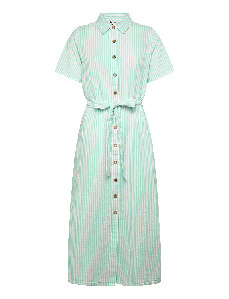 Roxy - ISLAND ESCAPE STRIPE - kleider & röcke - coconut milk regular stripe - 1