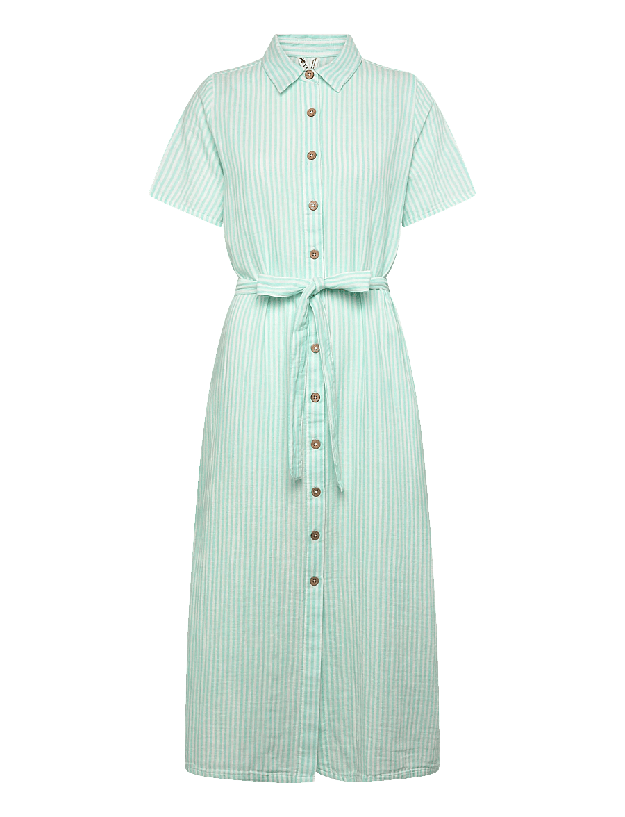 Roxy - ISLAND ESCAPE STRIPE - kleider & röcke - coconut milk regular stripe - 1