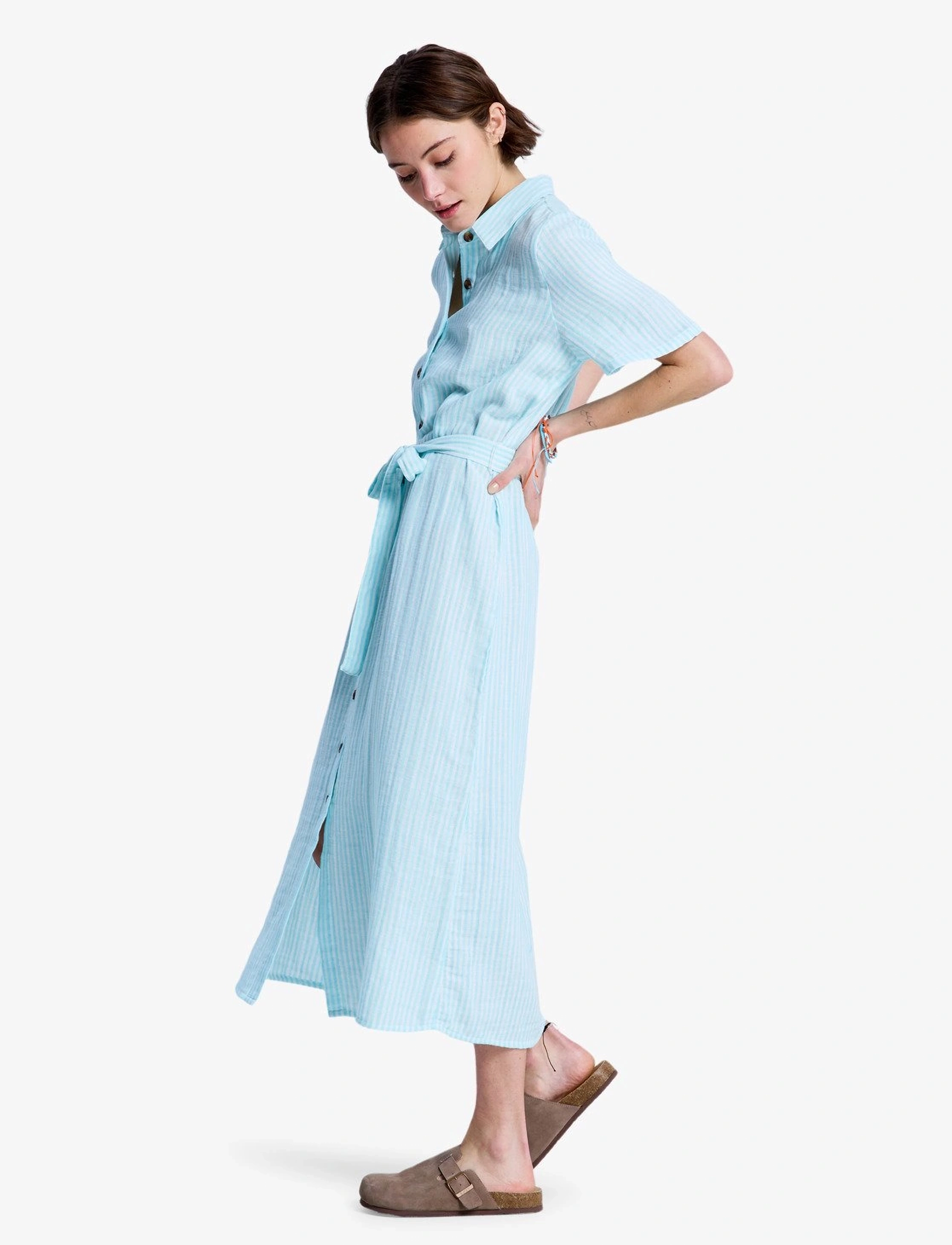 Roxy - ISLAND ESCAPE STRIPE - sportskjoler - coconut milk regular stripe - 5