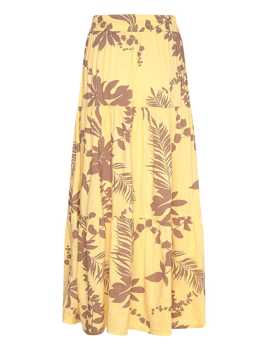 Roxy - AFTER HOURS MAXI SKIRT - suknelės ir sijonai - golden haze sweet mai - 2