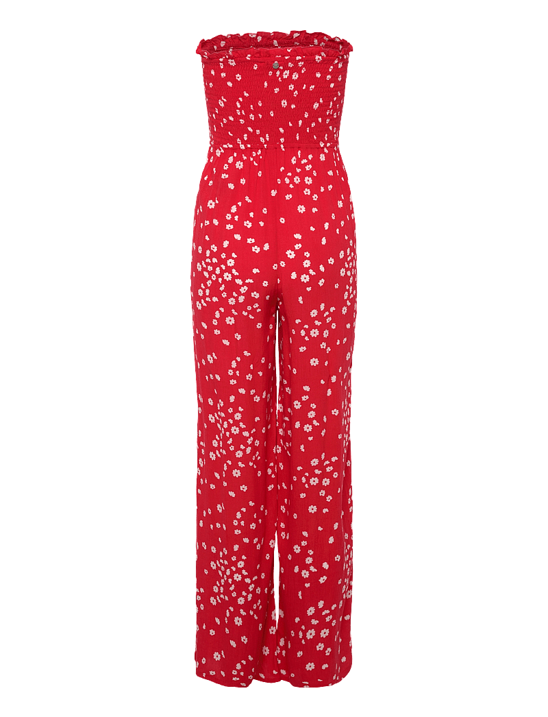 Roxy - PALM GROVES JUMPER - jumpsuits & bodies - poppy red dancing ditsy - 2