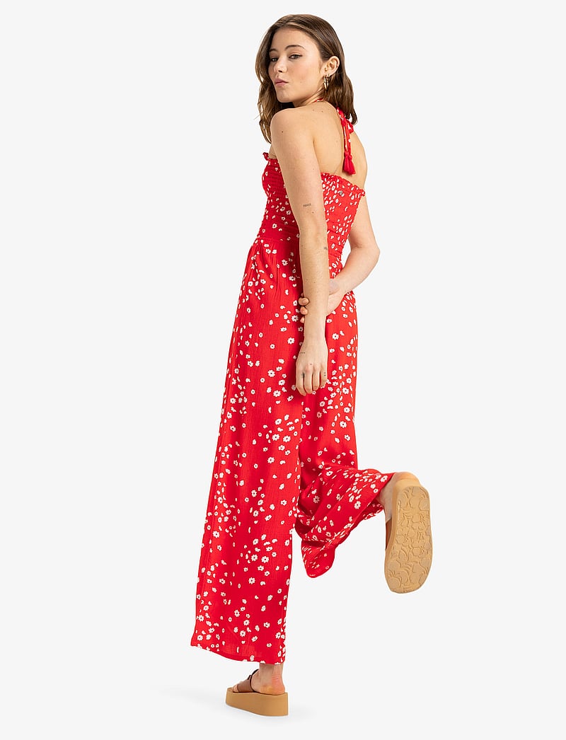Roxy - PALM GROVES JUMPER - jumpsuits & bodies - poppy red dancing ditsy - 5
