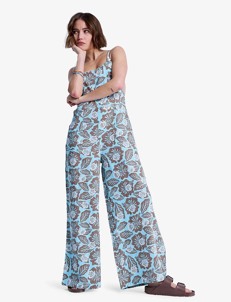 Roxy - HIBISCUS HAZE - jumpsuits & bodies - brownie hibiscus hype - 4