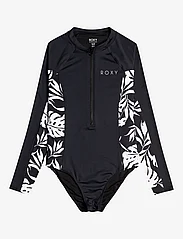 Roxy - ONESIE NEW PANELS DETAIL - swimsuits - anthracite - 0